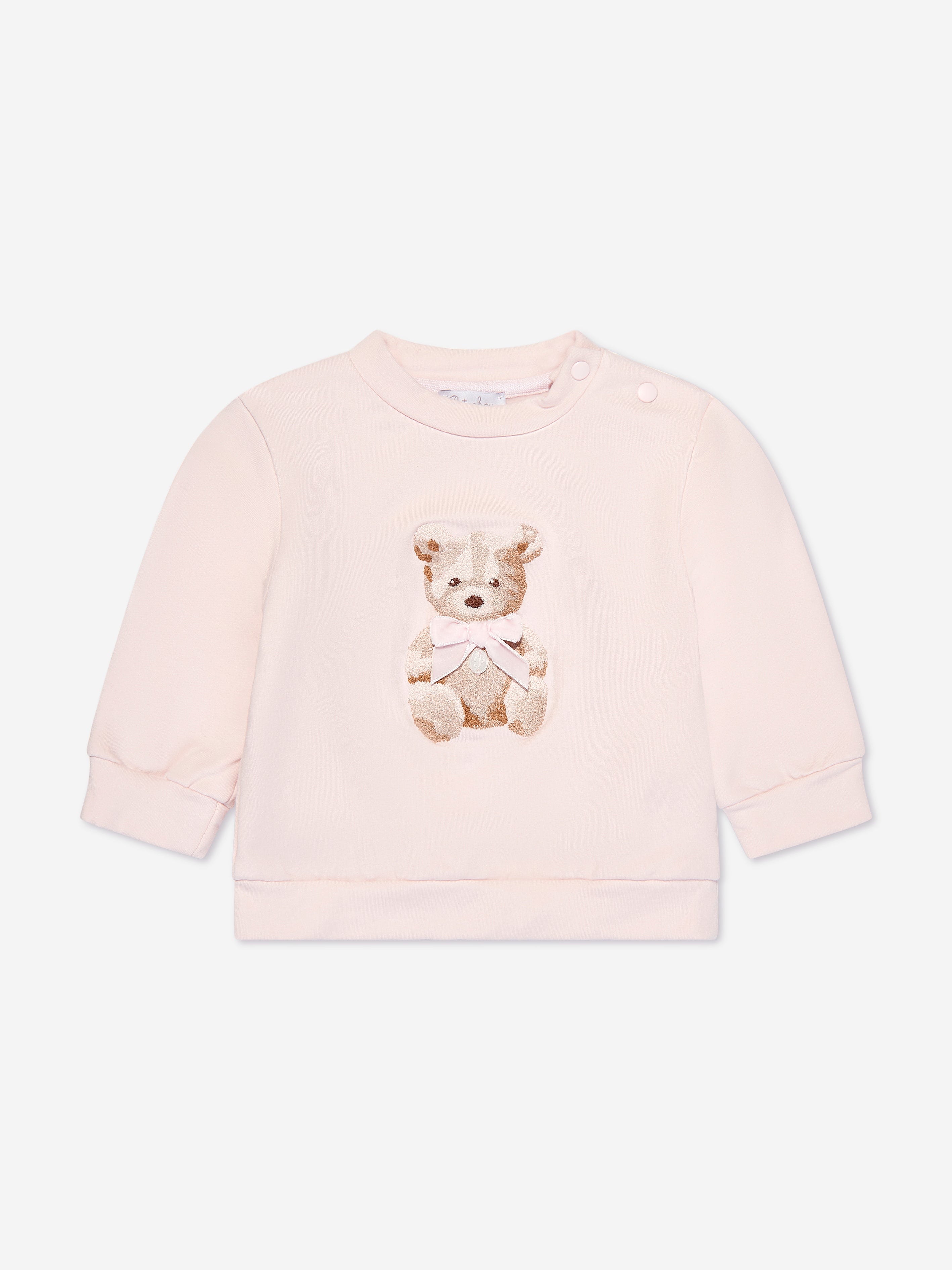 Patachou Baby Girls Teddy Bear Tracksuit in Pink