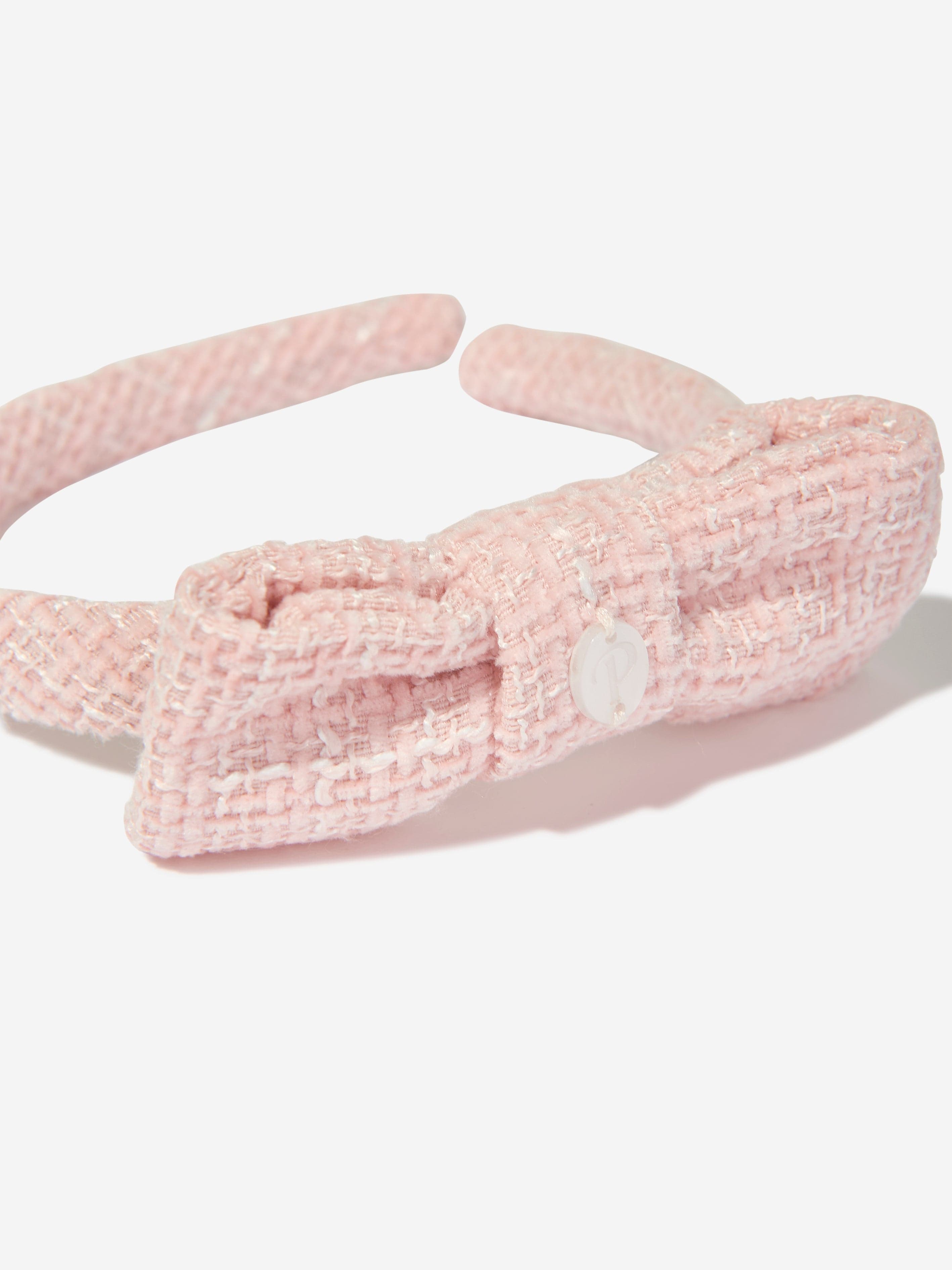 Girls Special Occasion Bow Headband in Pink