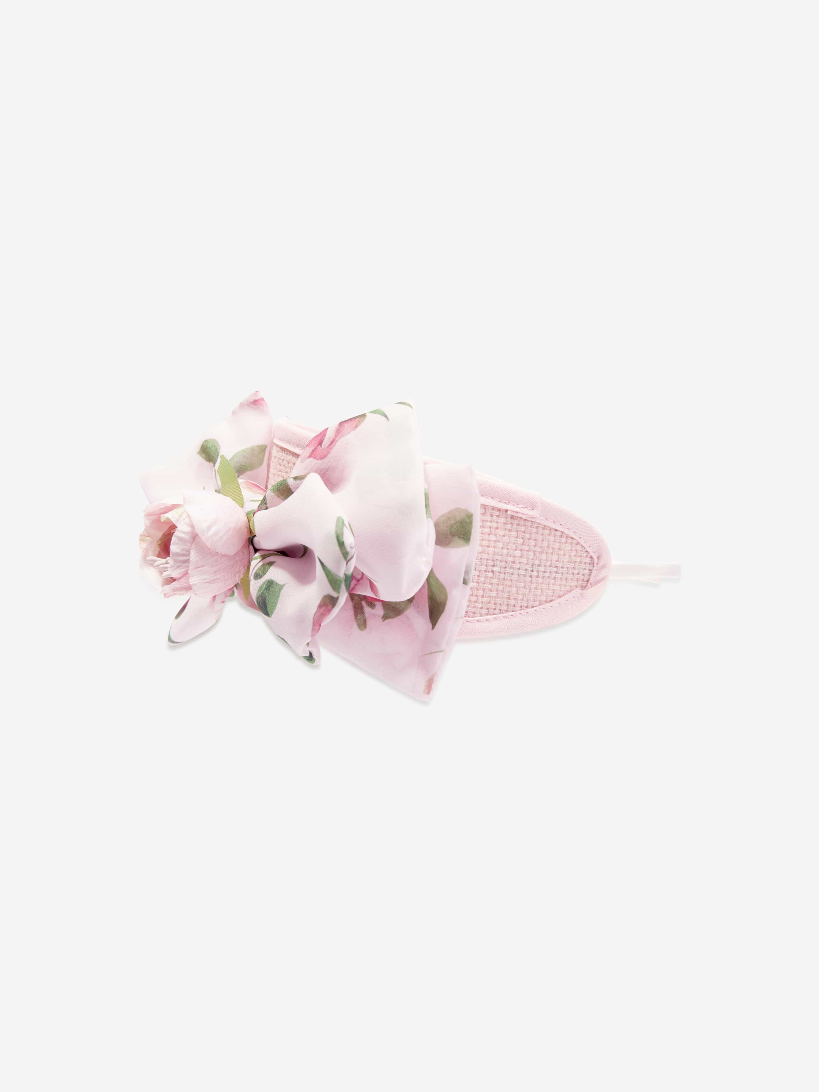 Patachou Girls Rosebud Headband in Pink