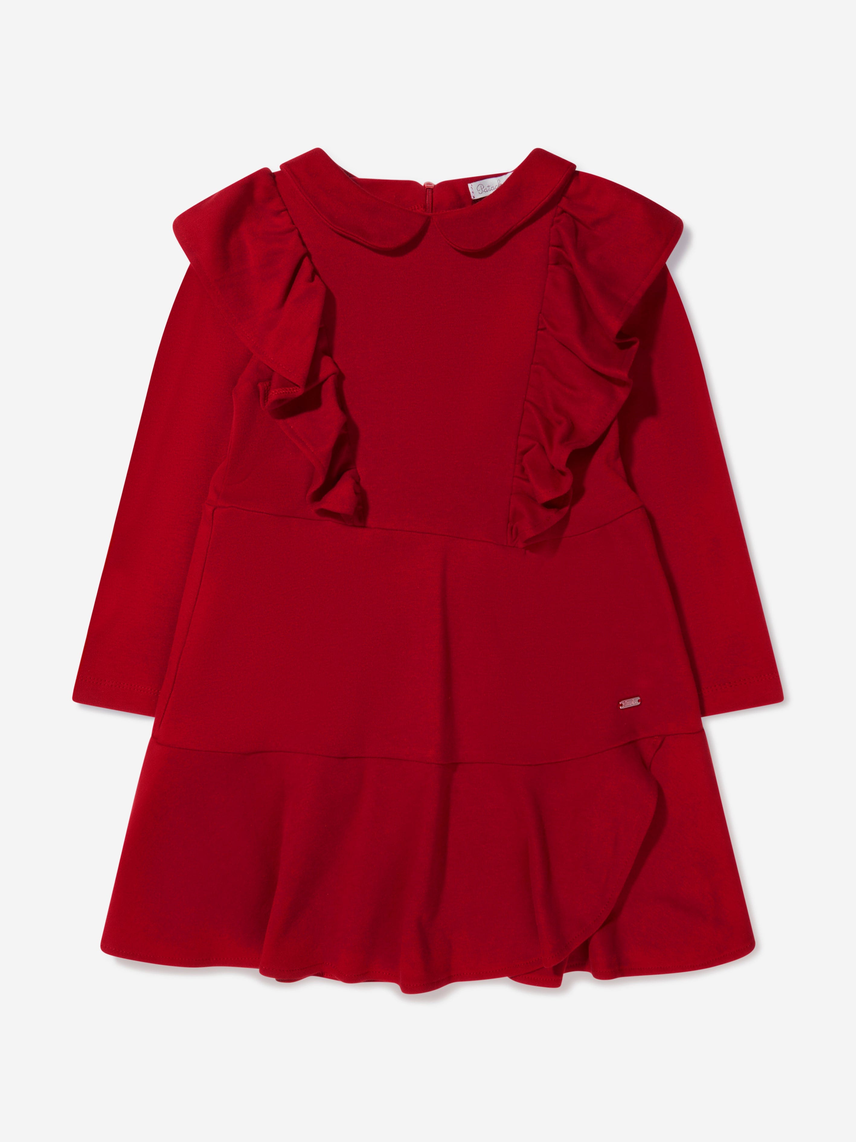 Patachou Girls Frilly Long Sleeve Dress