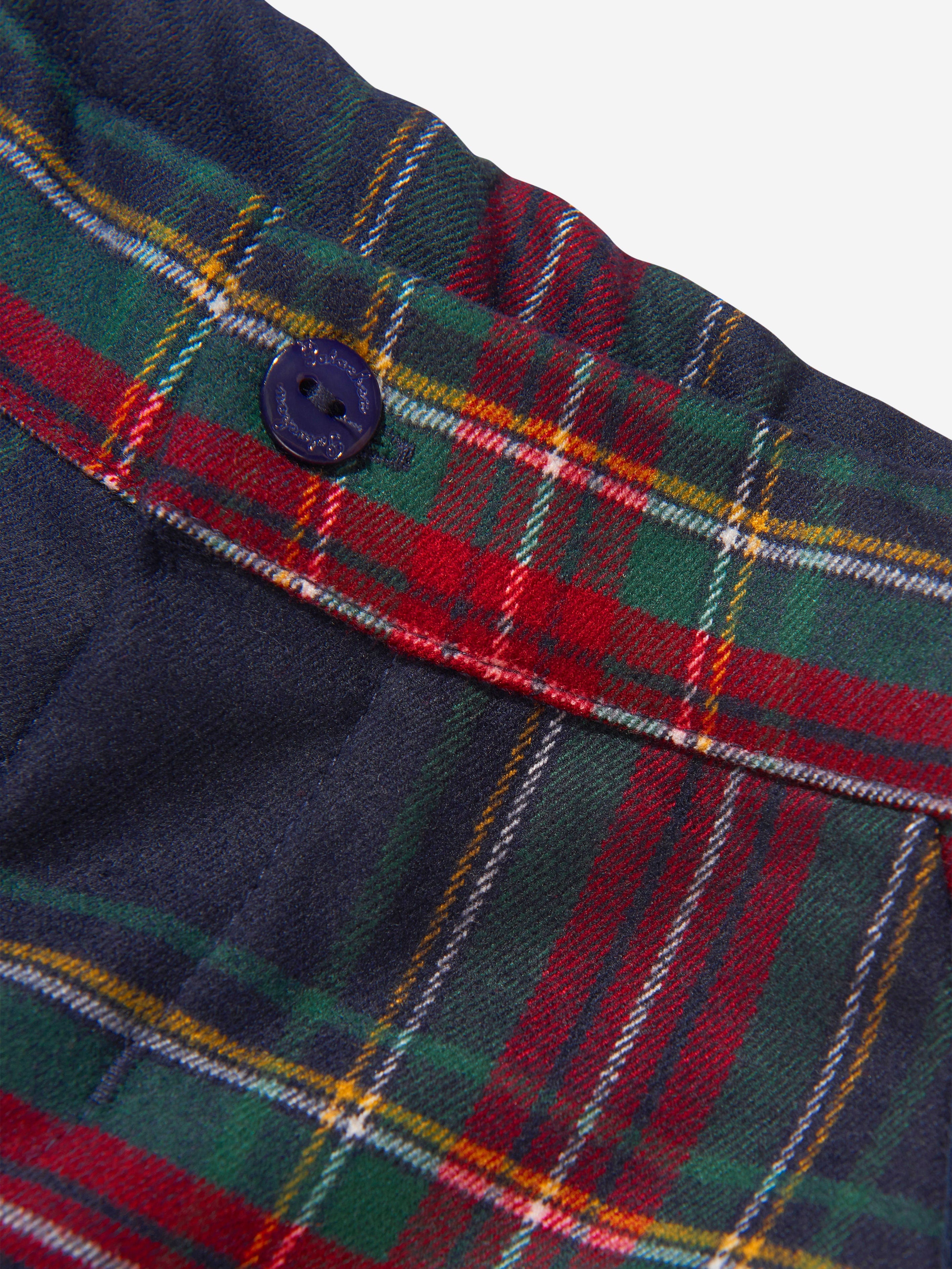 Patachou Baby Boys Tartan Check Trousers