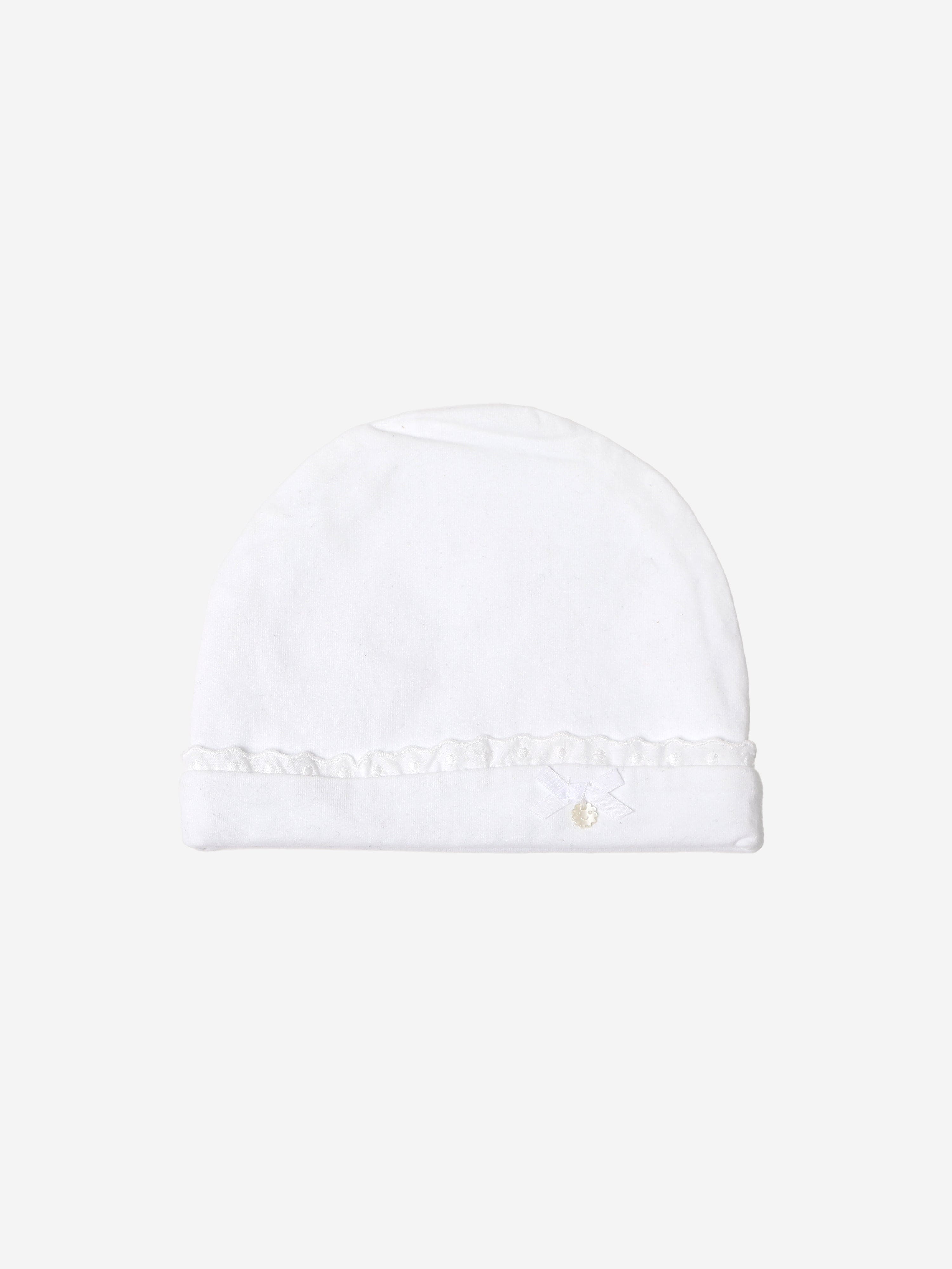 Patachou Baby Girls Cotton Hat with Bow