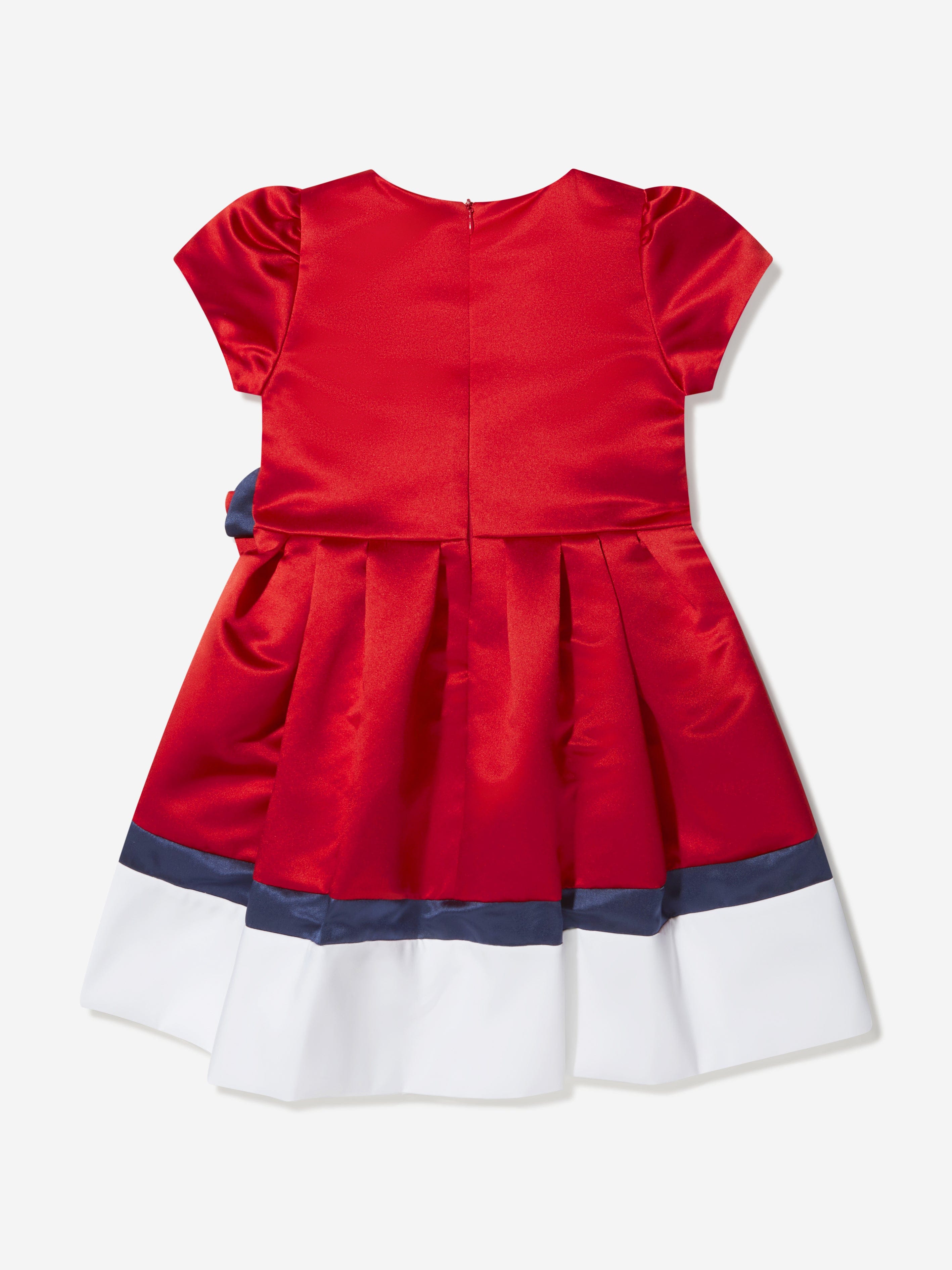 Patachou Girls Satin Bow Dress