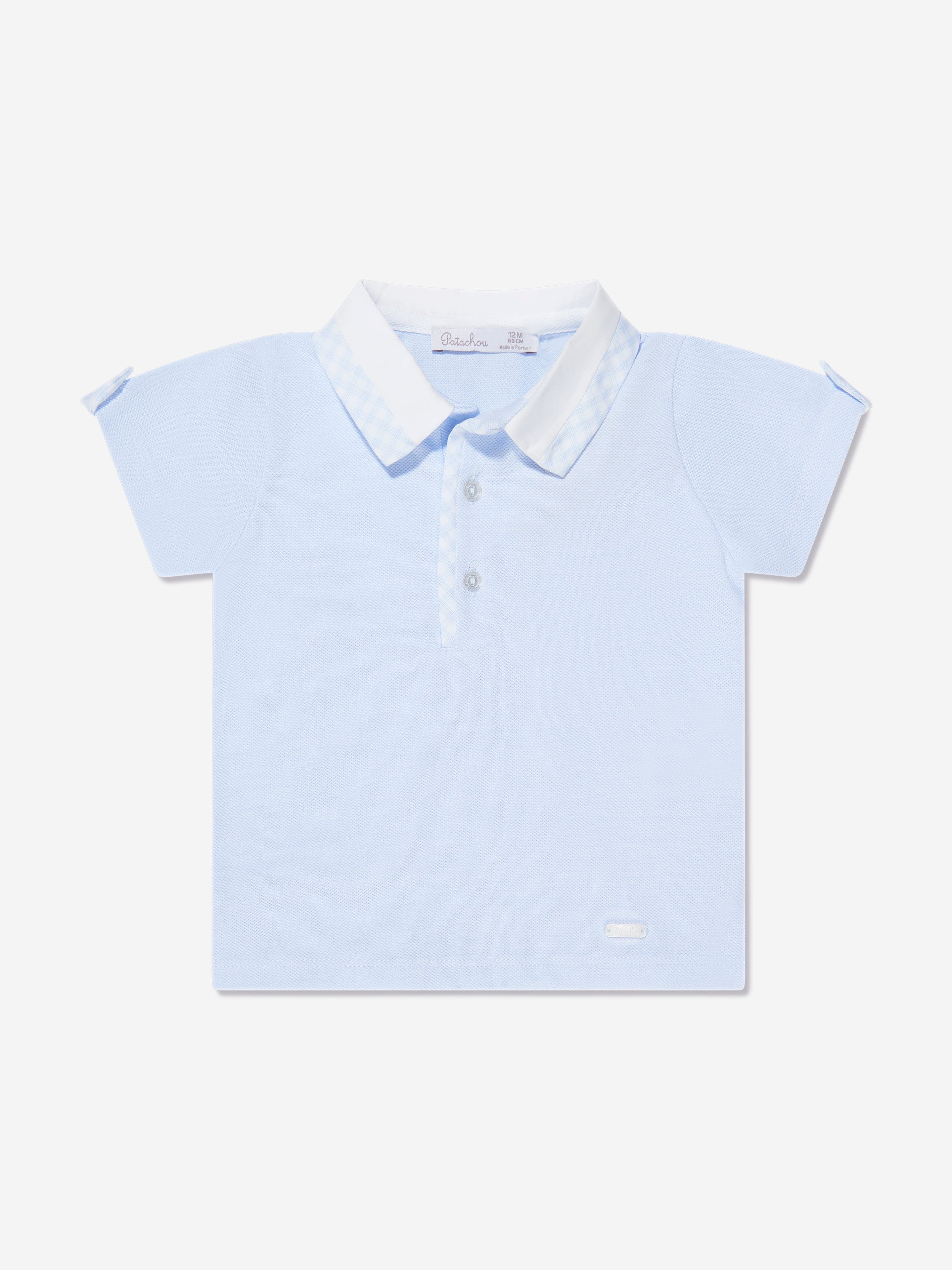 Patachou Boys Top And Shorts Set in Blue