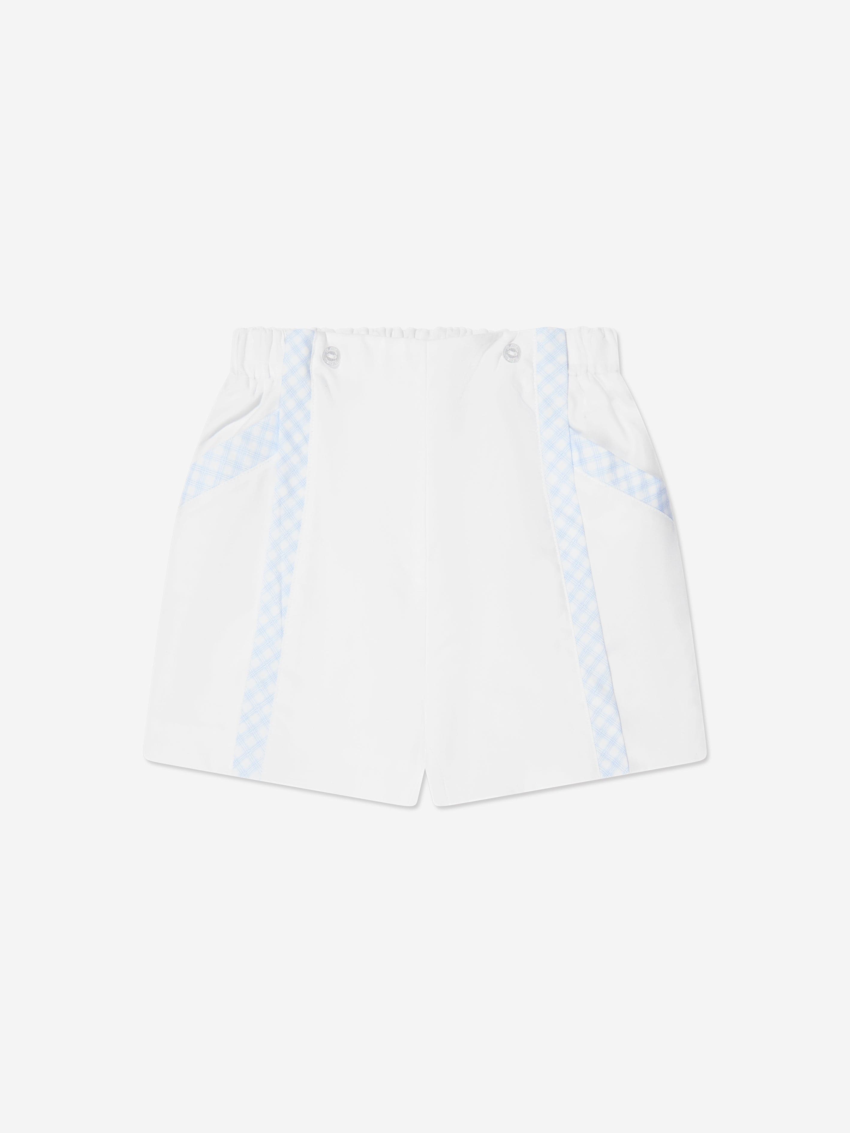 Patachou Boys Top And Shorts Set in Blue