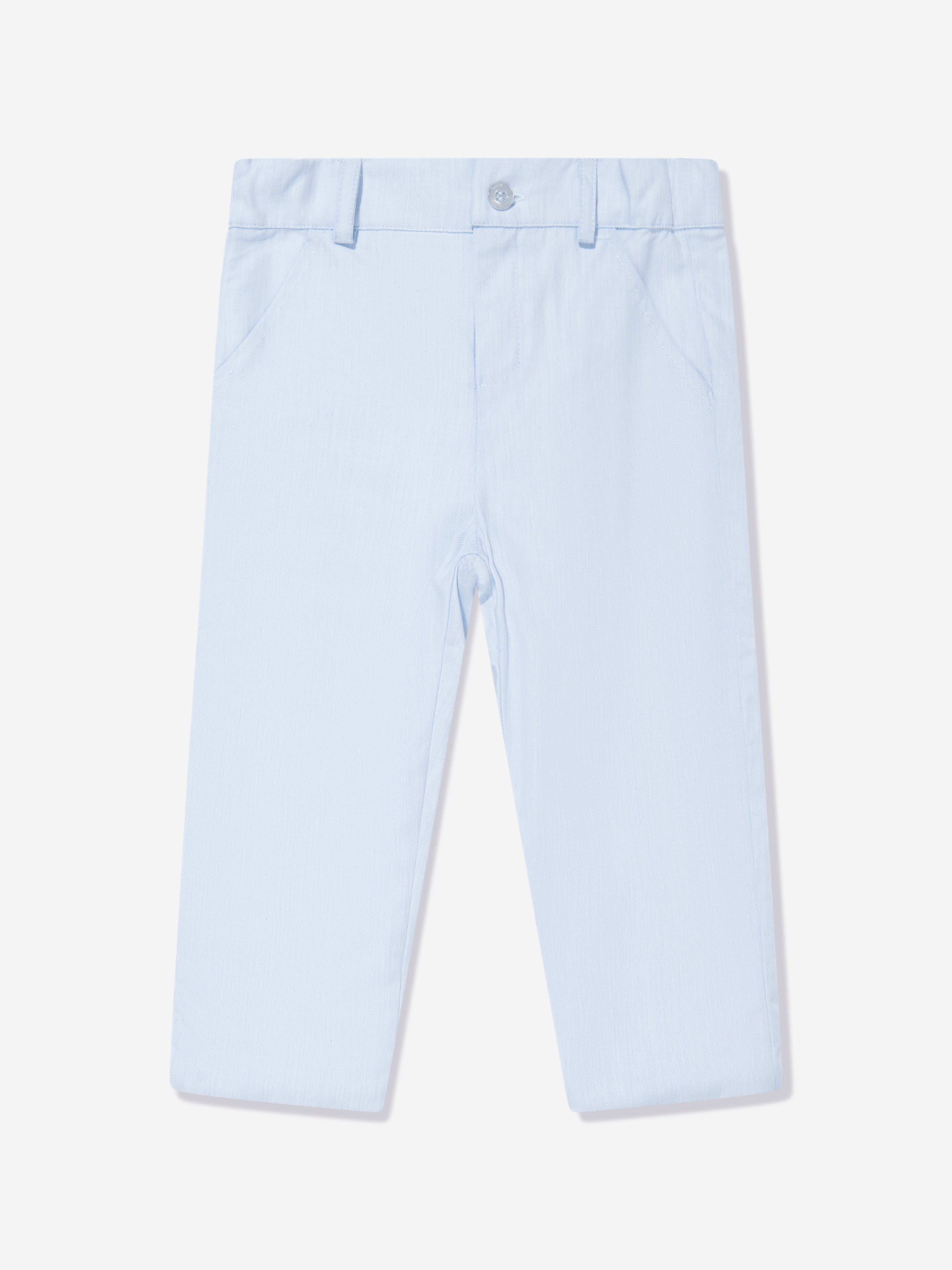 Patachou Boys Cotton Trousers in Blue