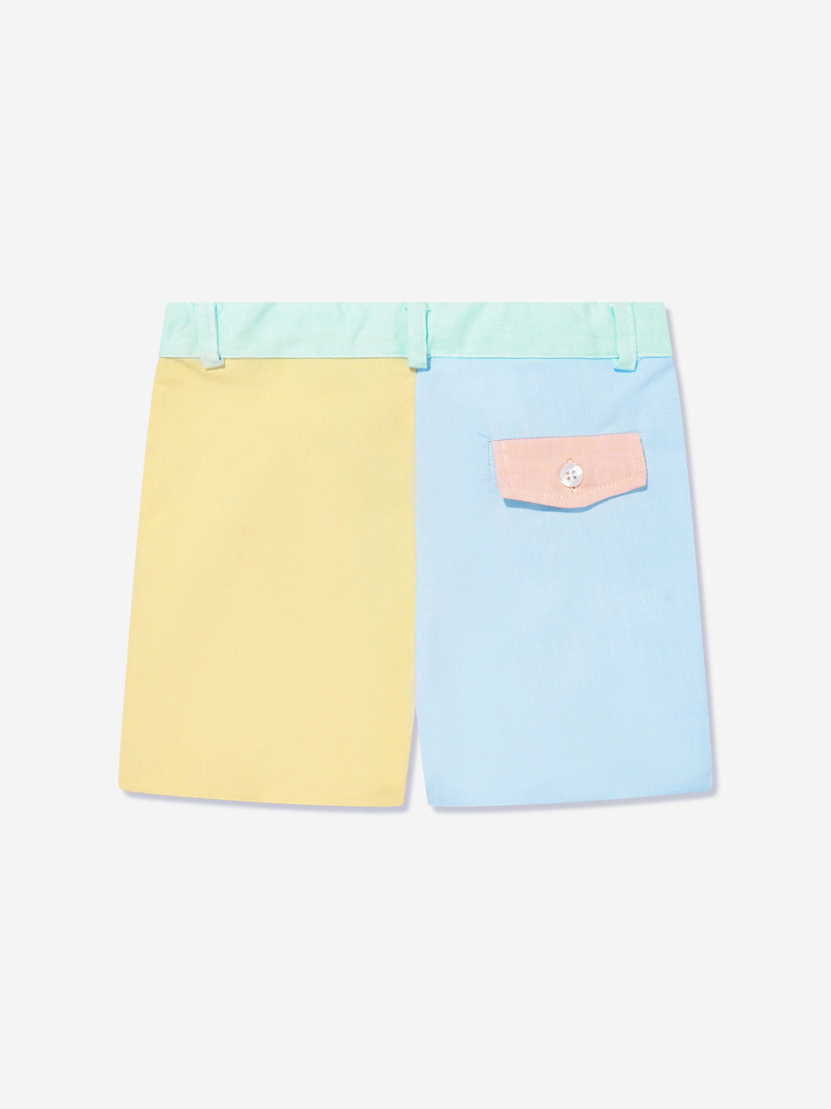 Patachou Boys Colourblock Shorts in Multicolour