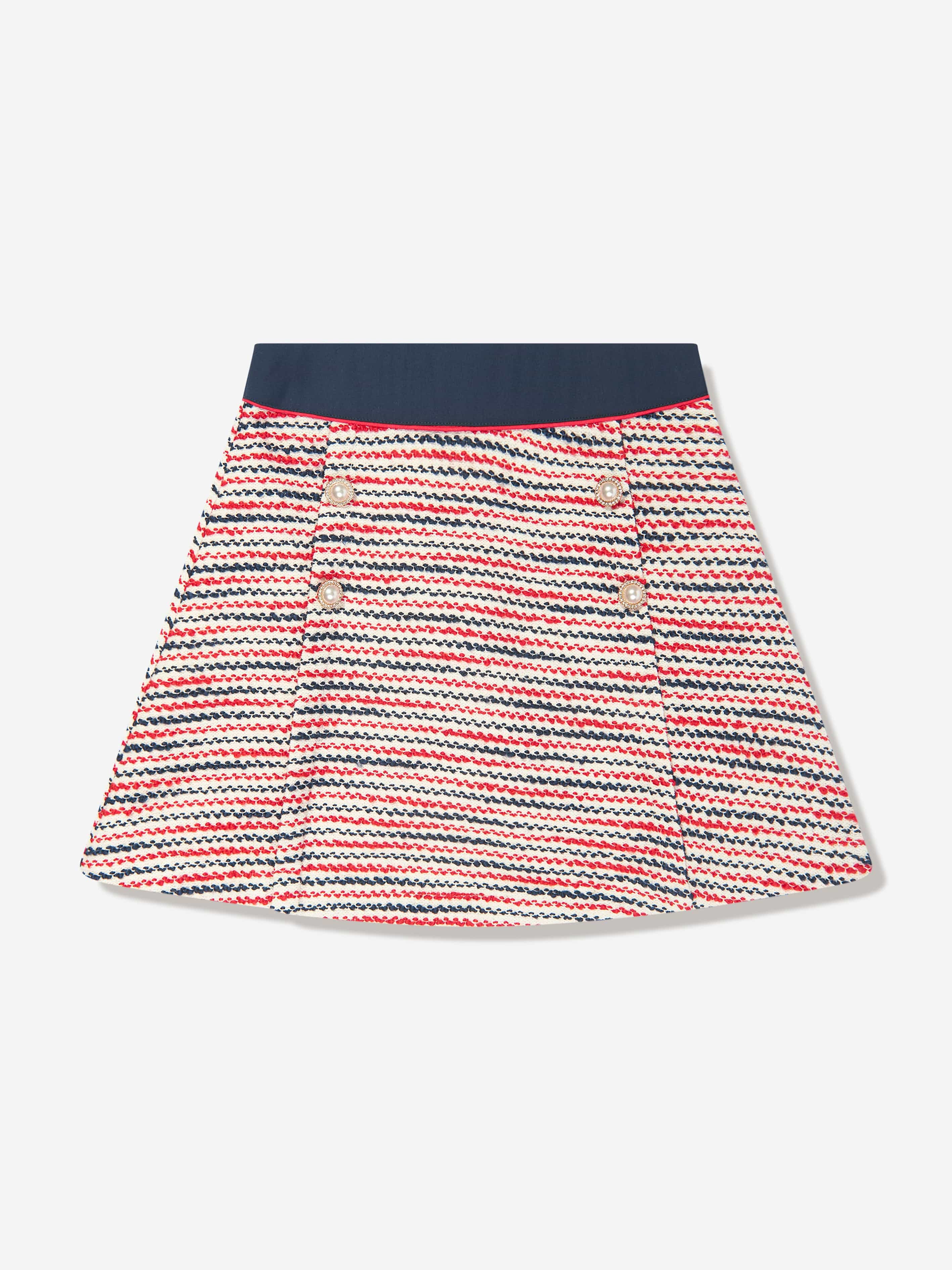 Patachou Girls Yacht Club Skirt in Multicolour