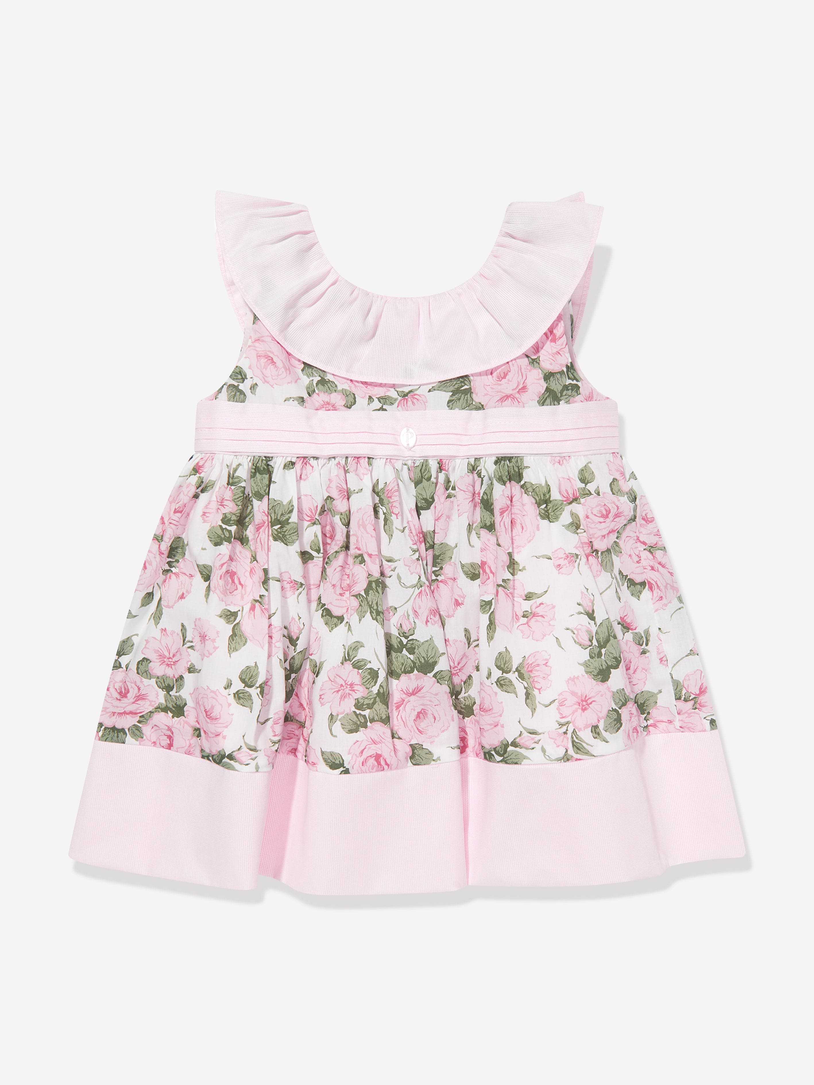 Patachou Girls Floral Liberty Dress in Pink