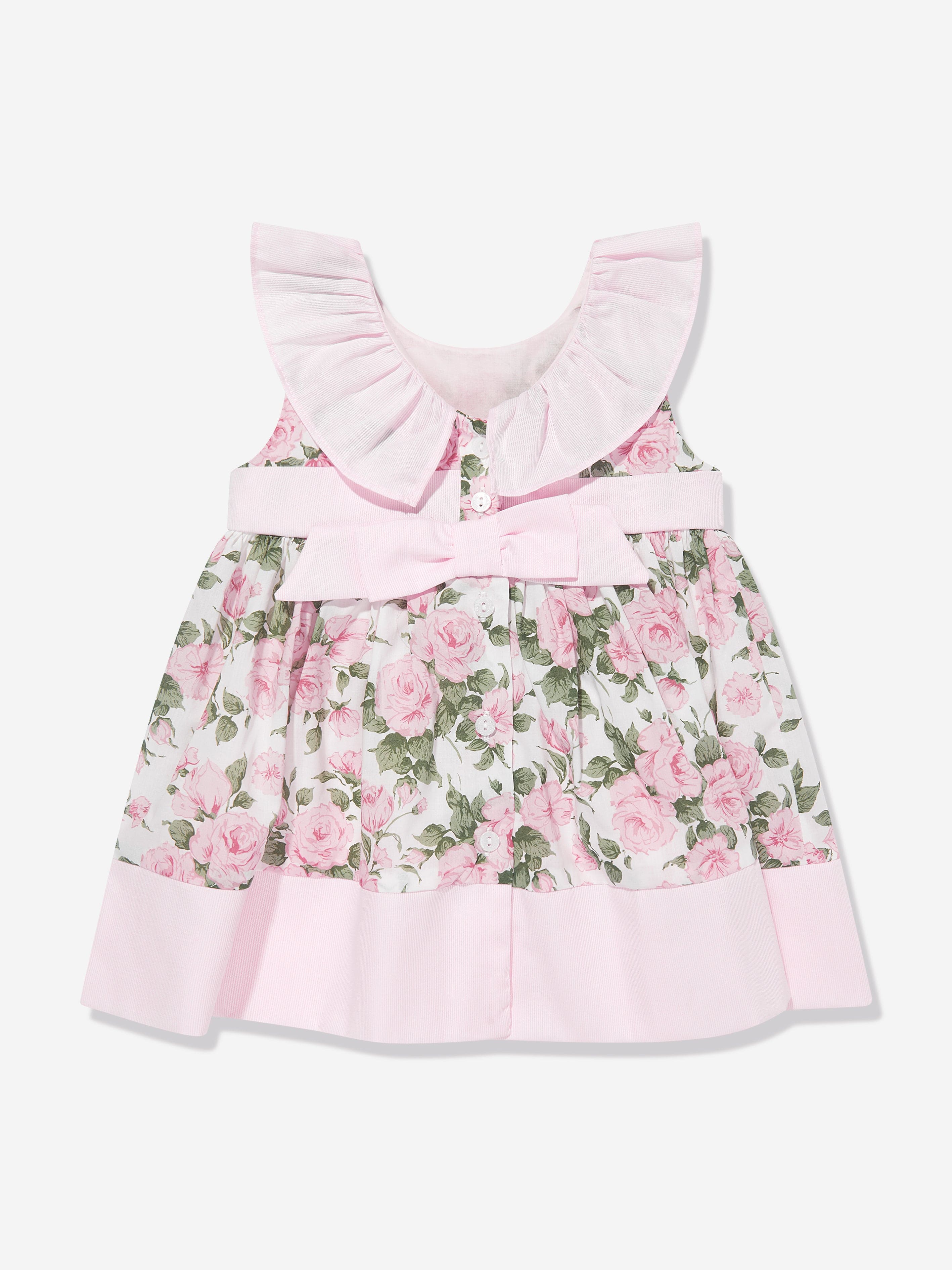 Patachou Girls Floral Liberty Dress in Pink