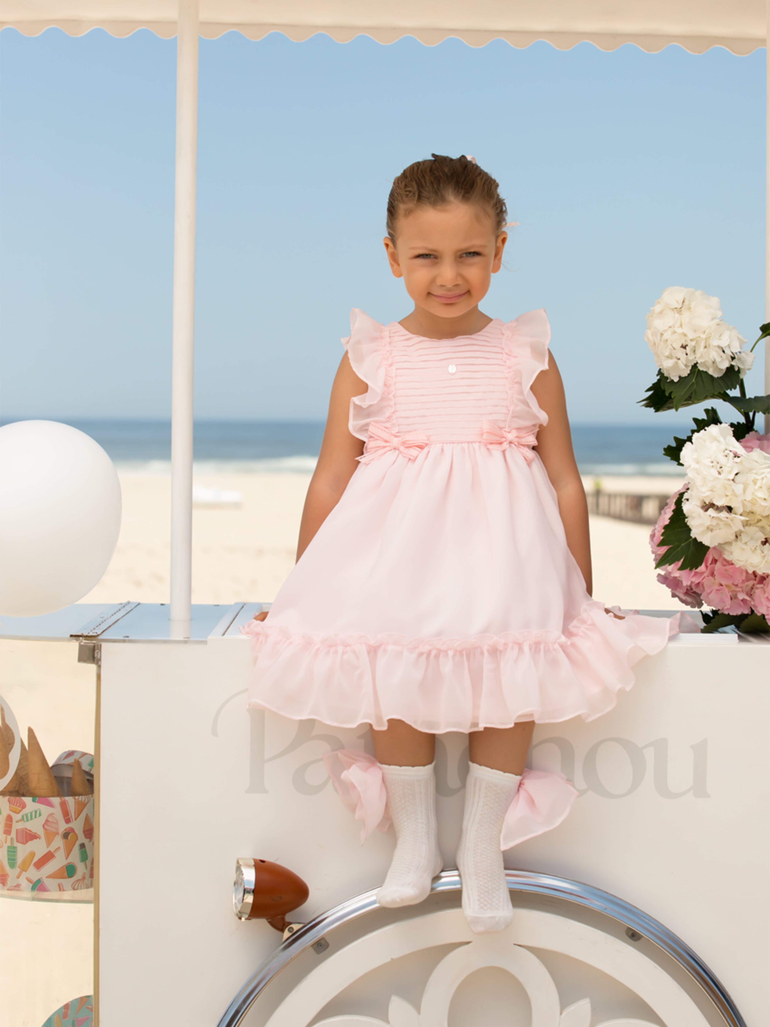 Patachou Girls Occasion Dress in Pink