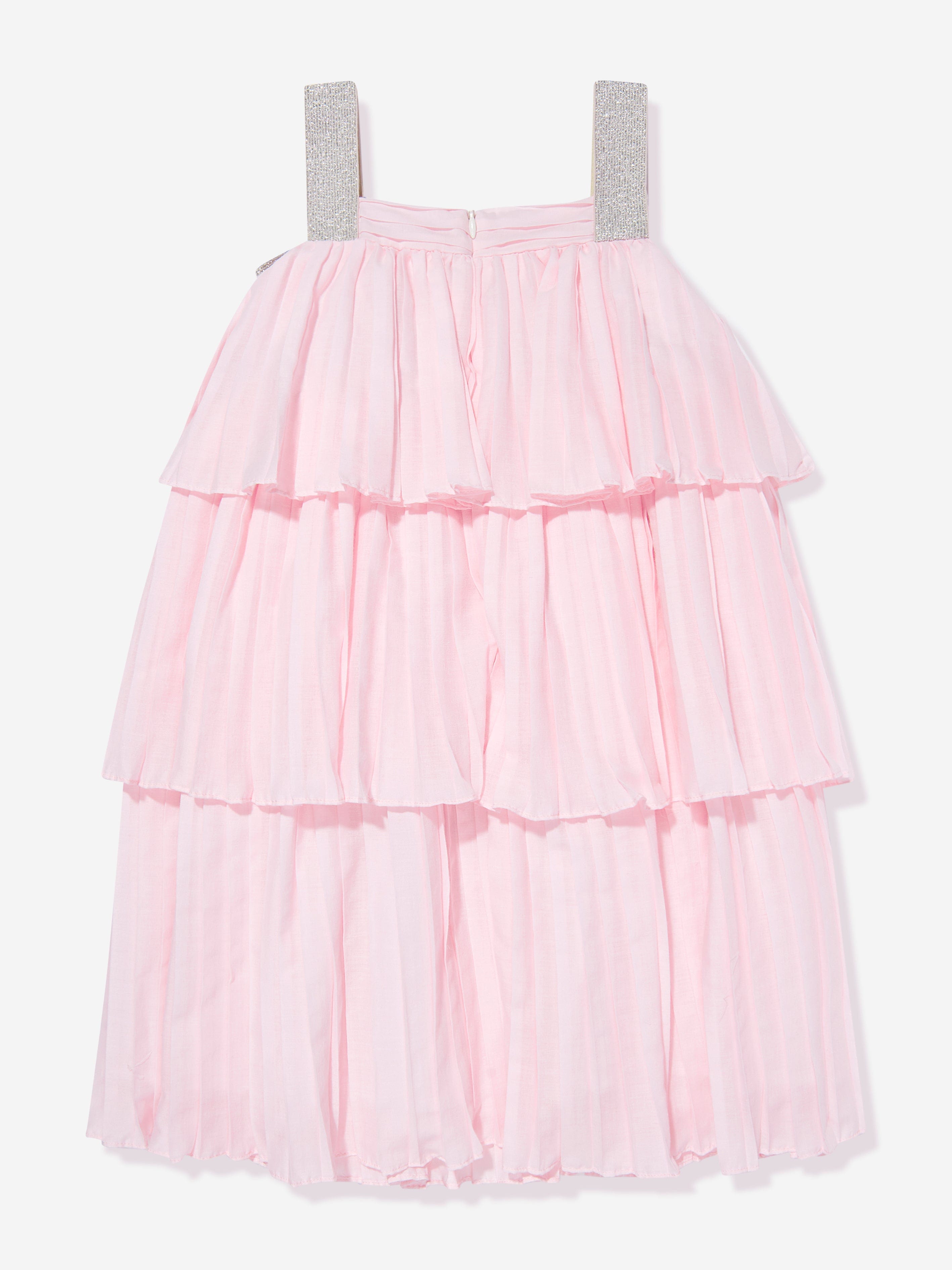 Patachou Girls Maxi Dress in Pink