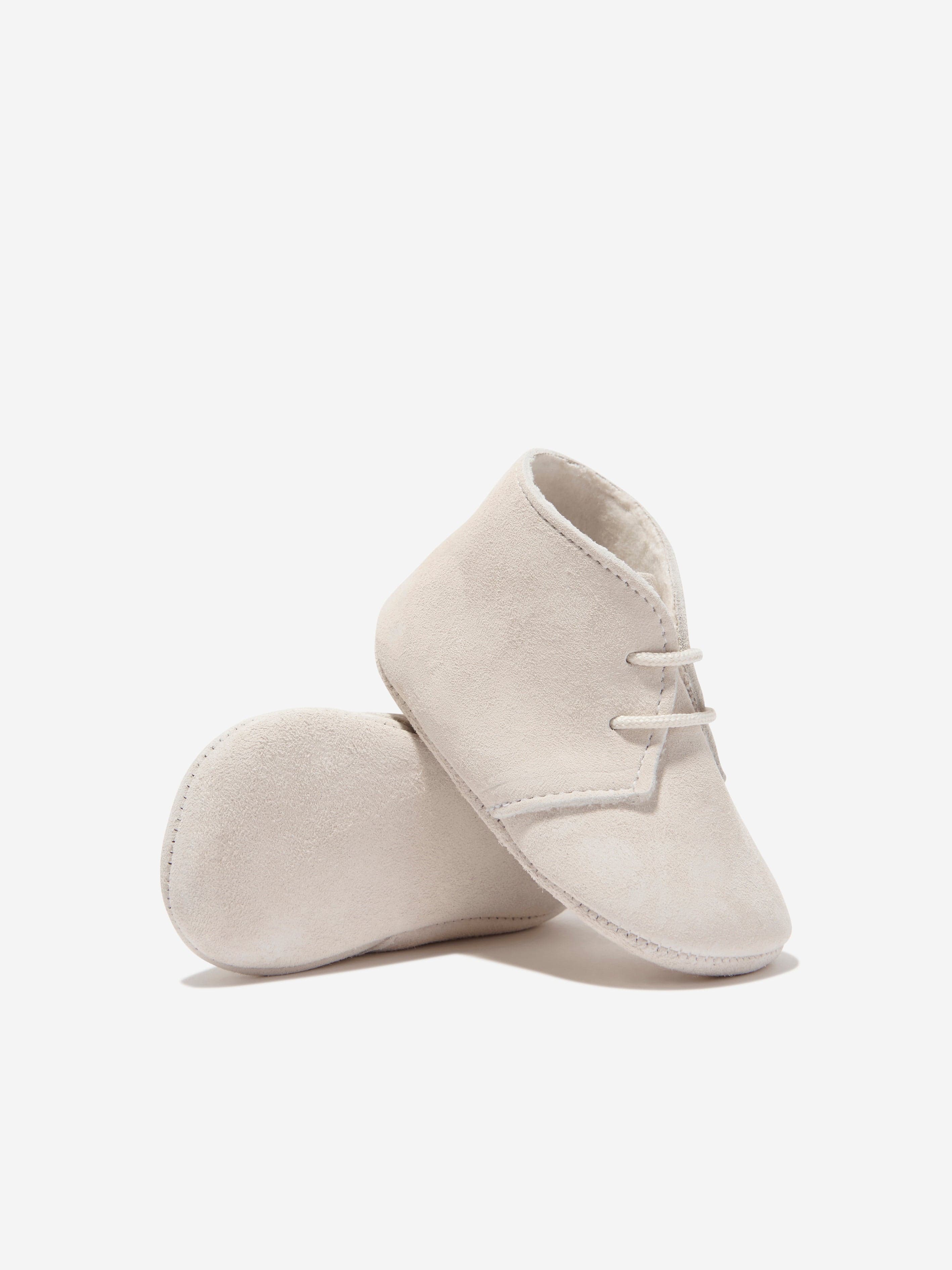 Paz Rodriguez Baby Boys Pre-Walker Shoes in Beige