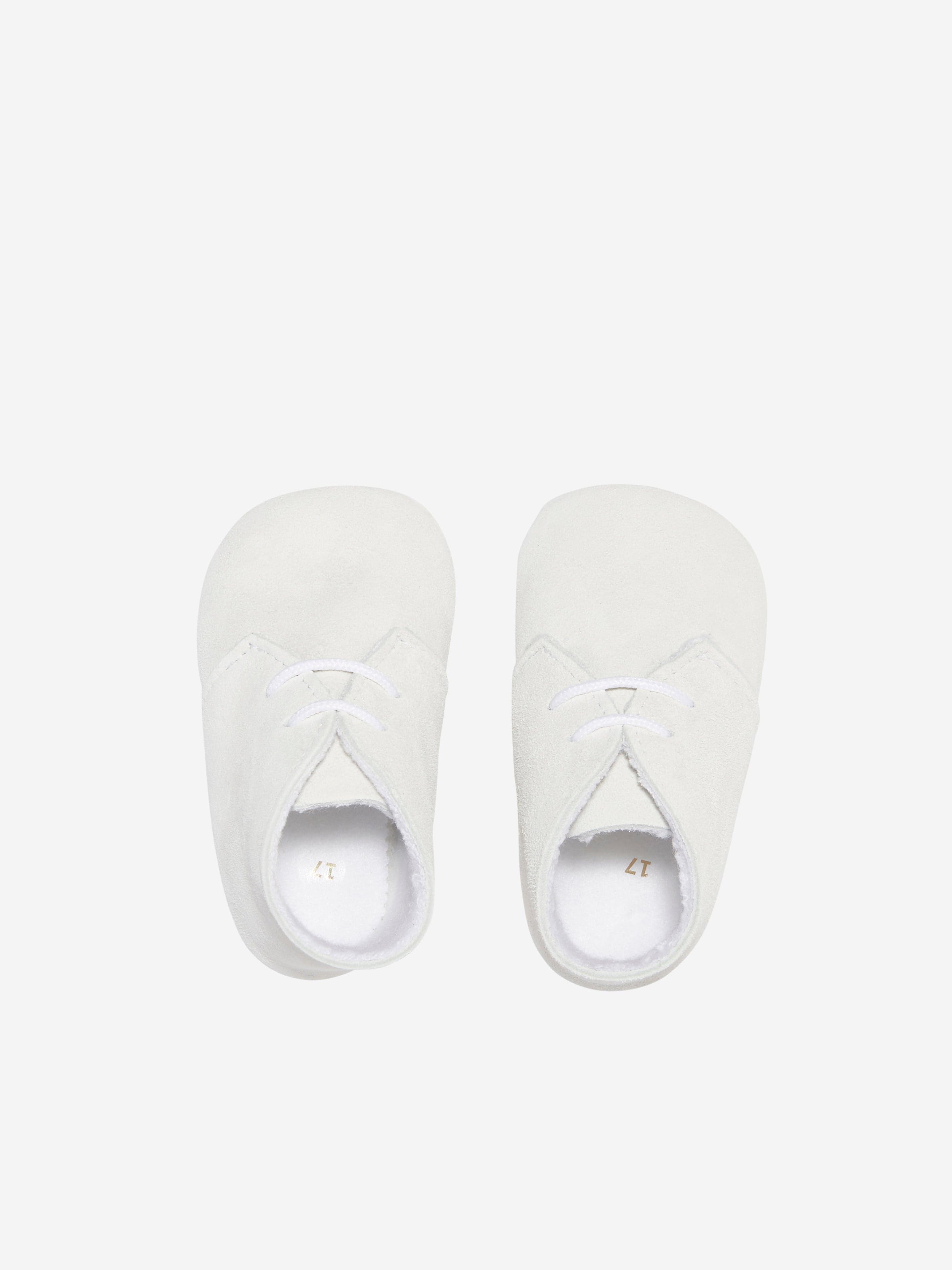 Paz Rodriguez Baby Boys Pre-Walker Shoes in Ivory