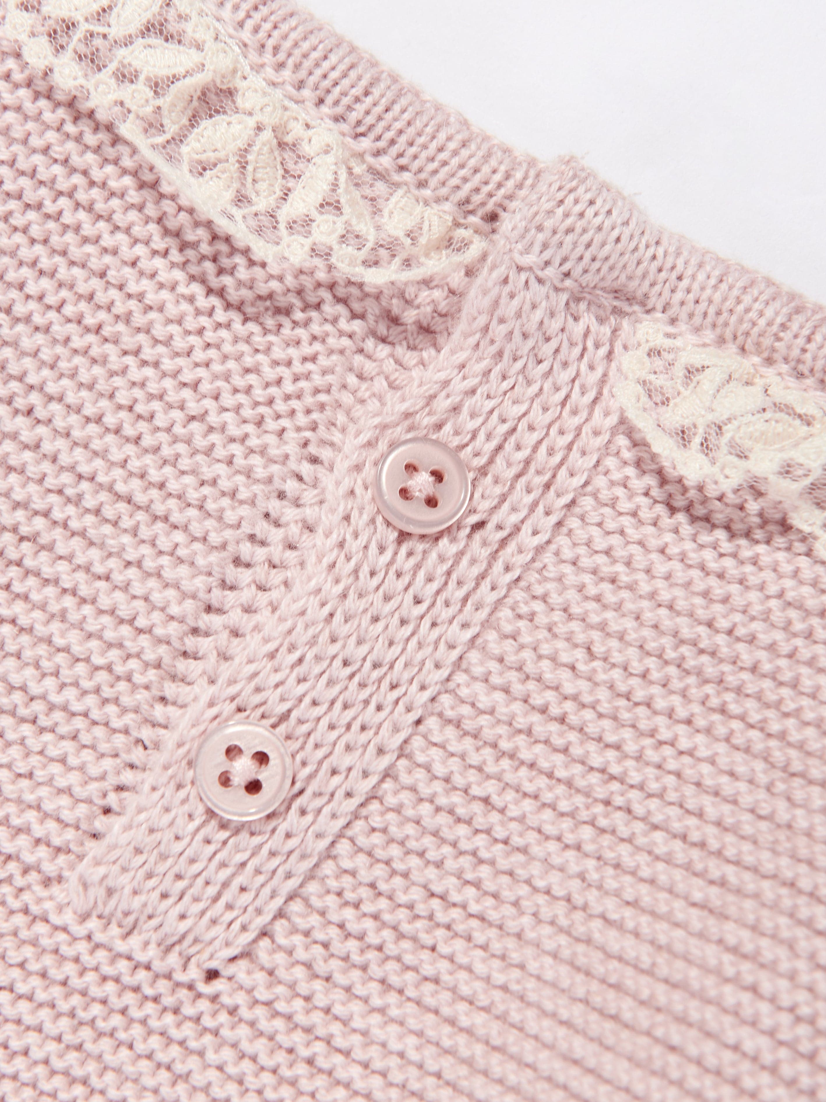 Paz Rodriguez Baby Girls Knitted Romper in Pink