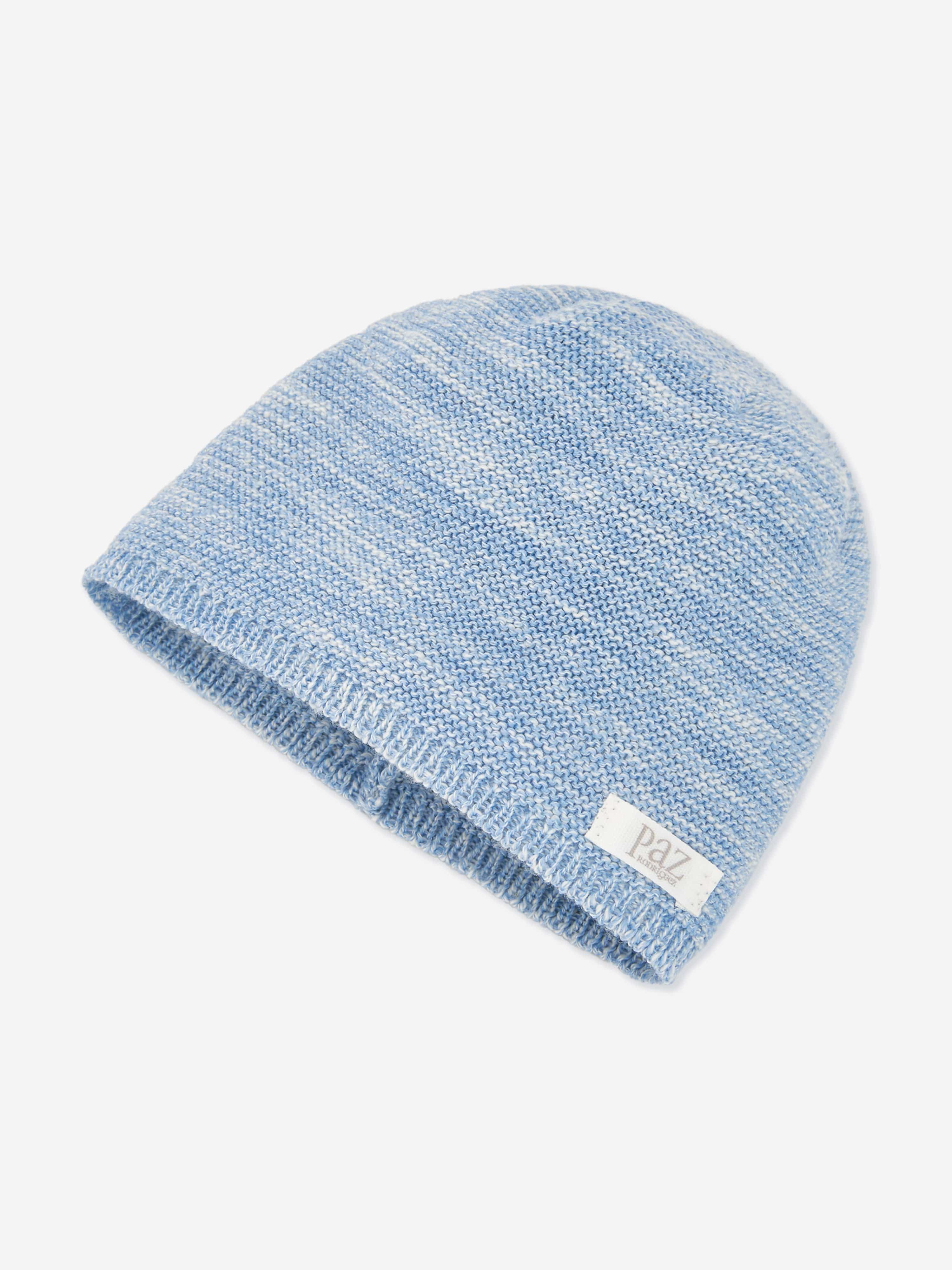 Paz Rodriguez Baby Boys Knitted Hat in Blue