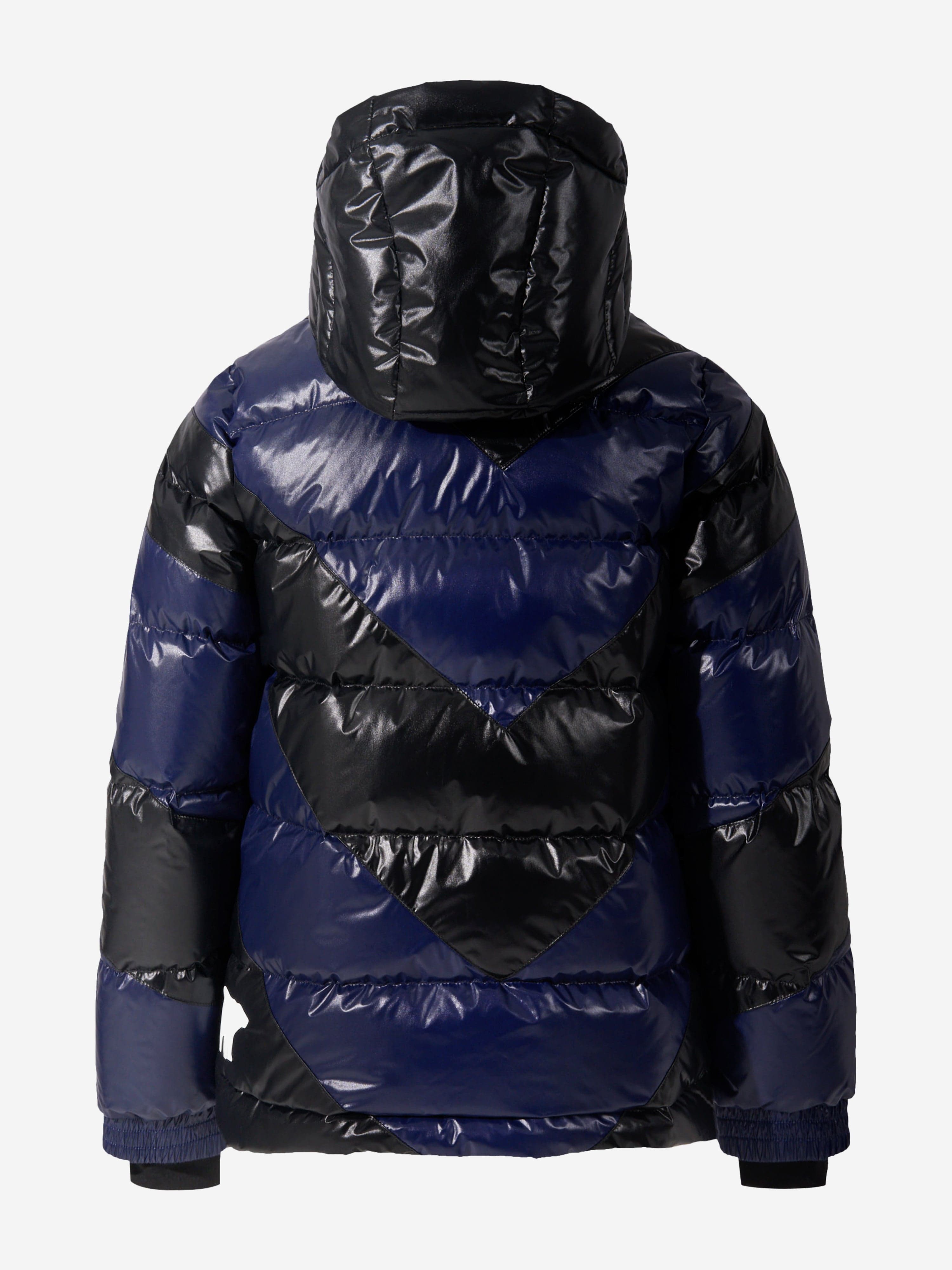 Perfect Moment Kids Down Padded Super Mojo Ski Jacket in Black