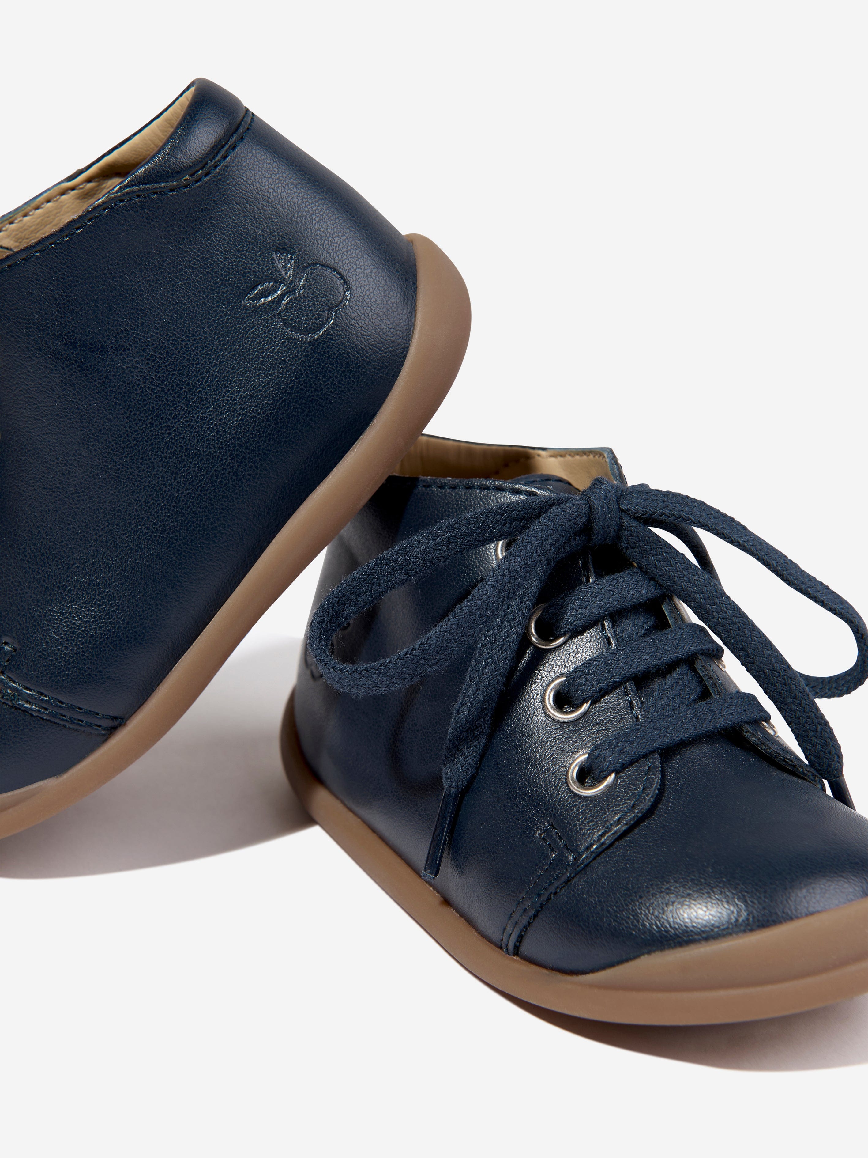 Pom D'Api Kids Vegan Flex-Up Boots in Navy