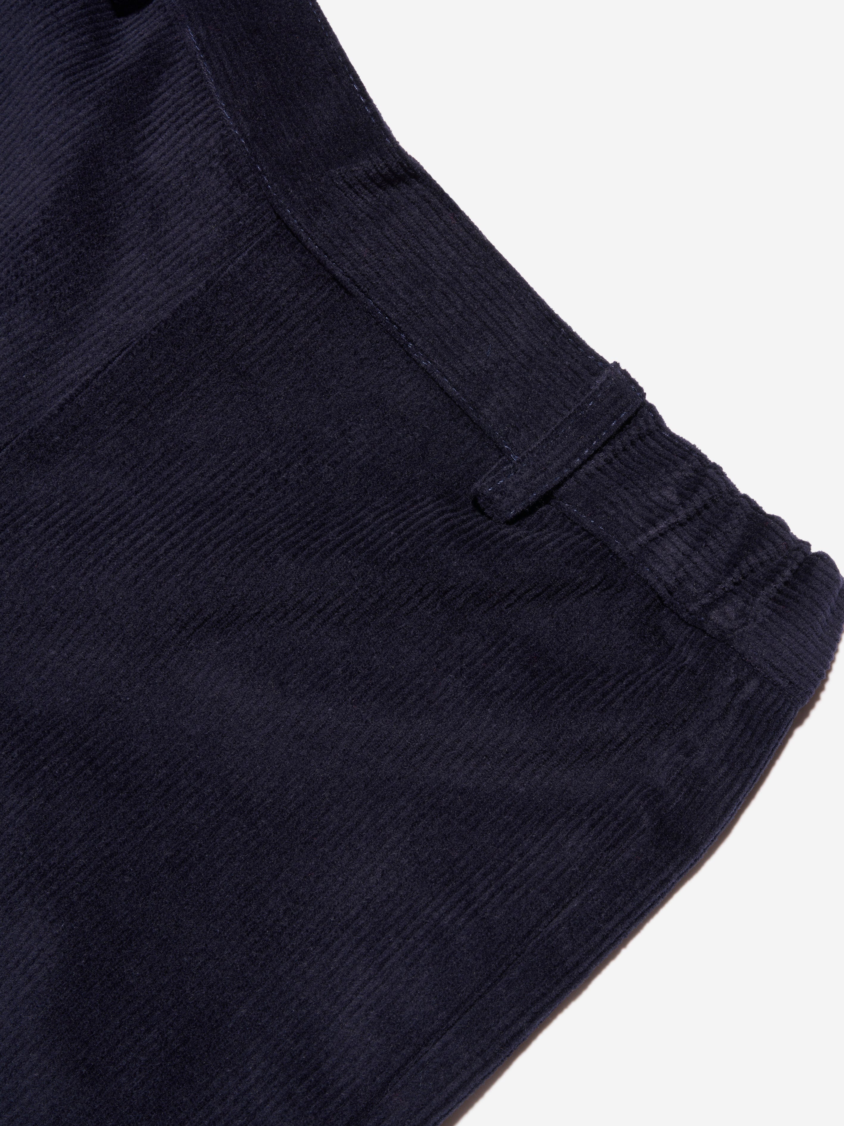 Rachel Riley Boys Corduroy Shorts in Navy