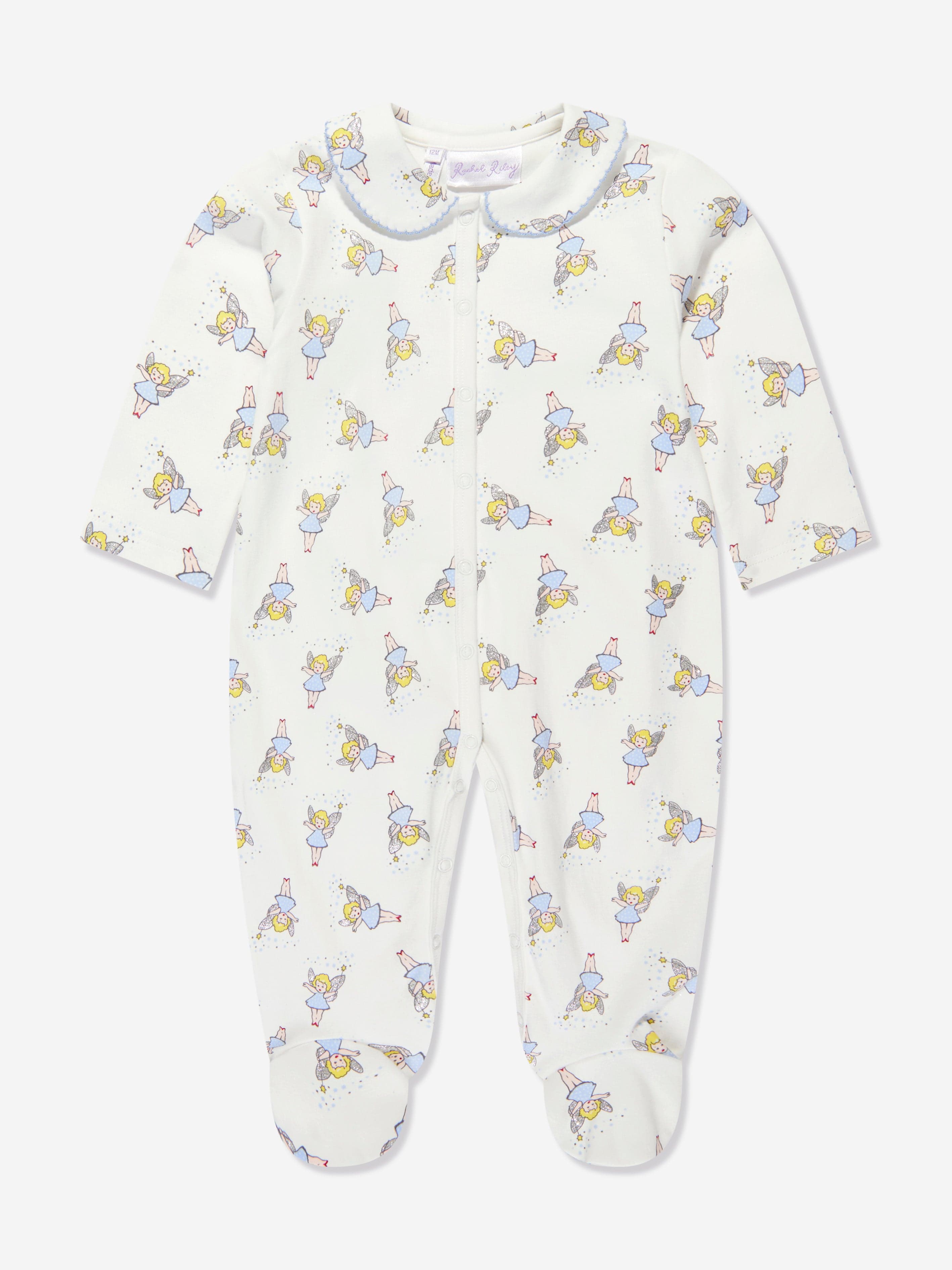 Rachel Riley Baby Girls Fairy Babygrow in White