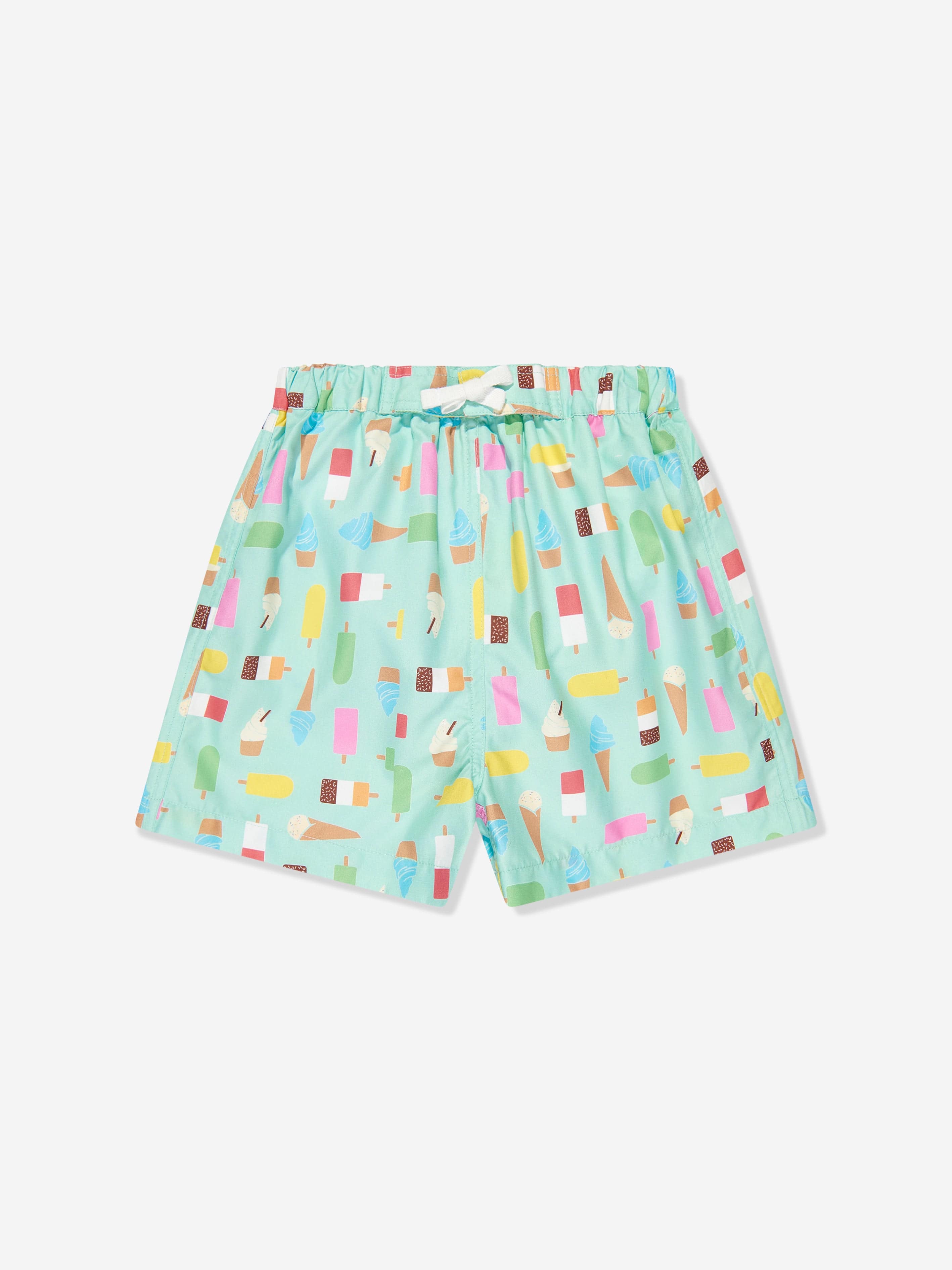 Rachel Riley Boys Ice Lolly Swim Shorts in Blue