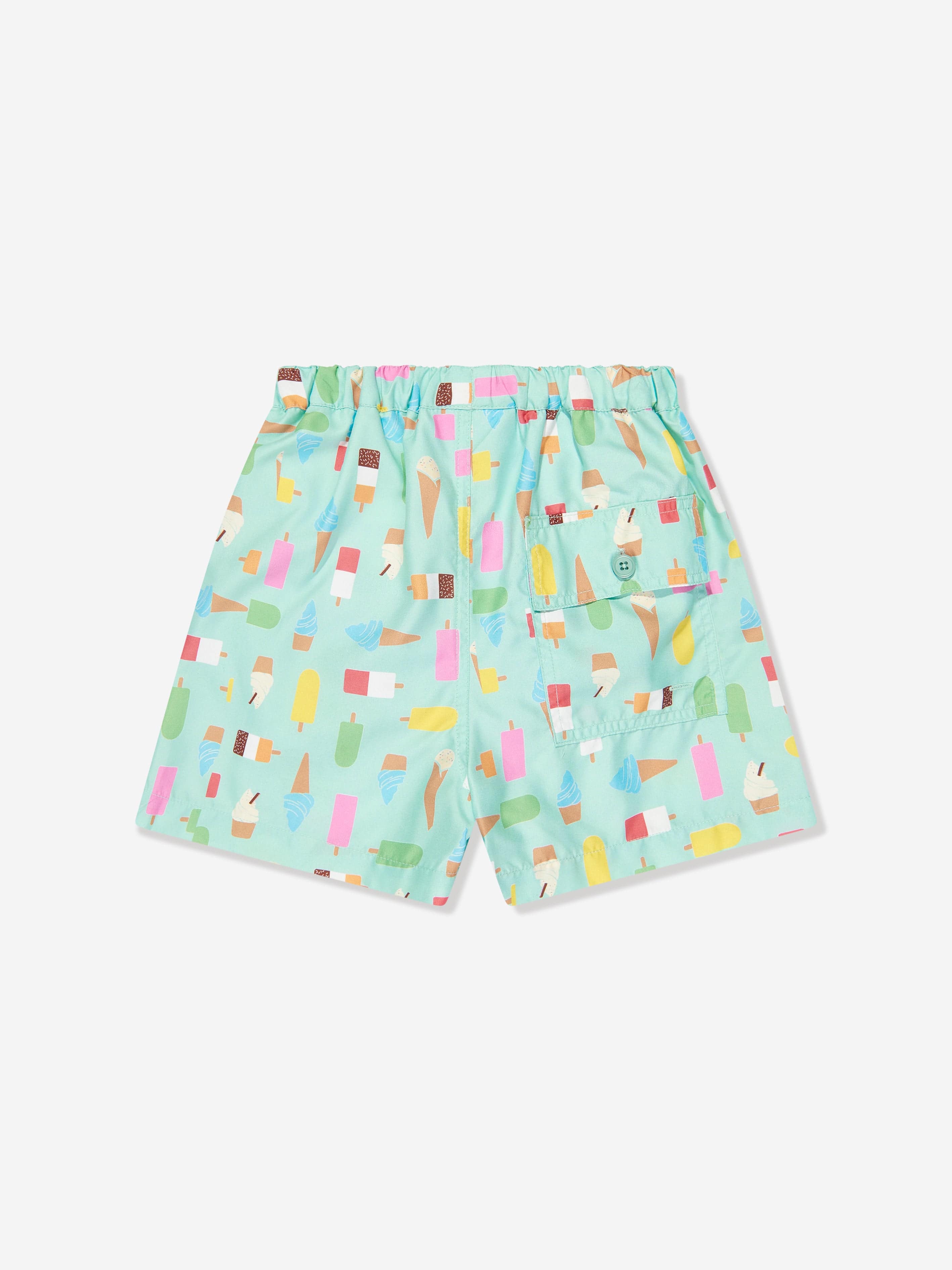 Rachel Riley Boys Ice Lolly Swim Shorts in Blue