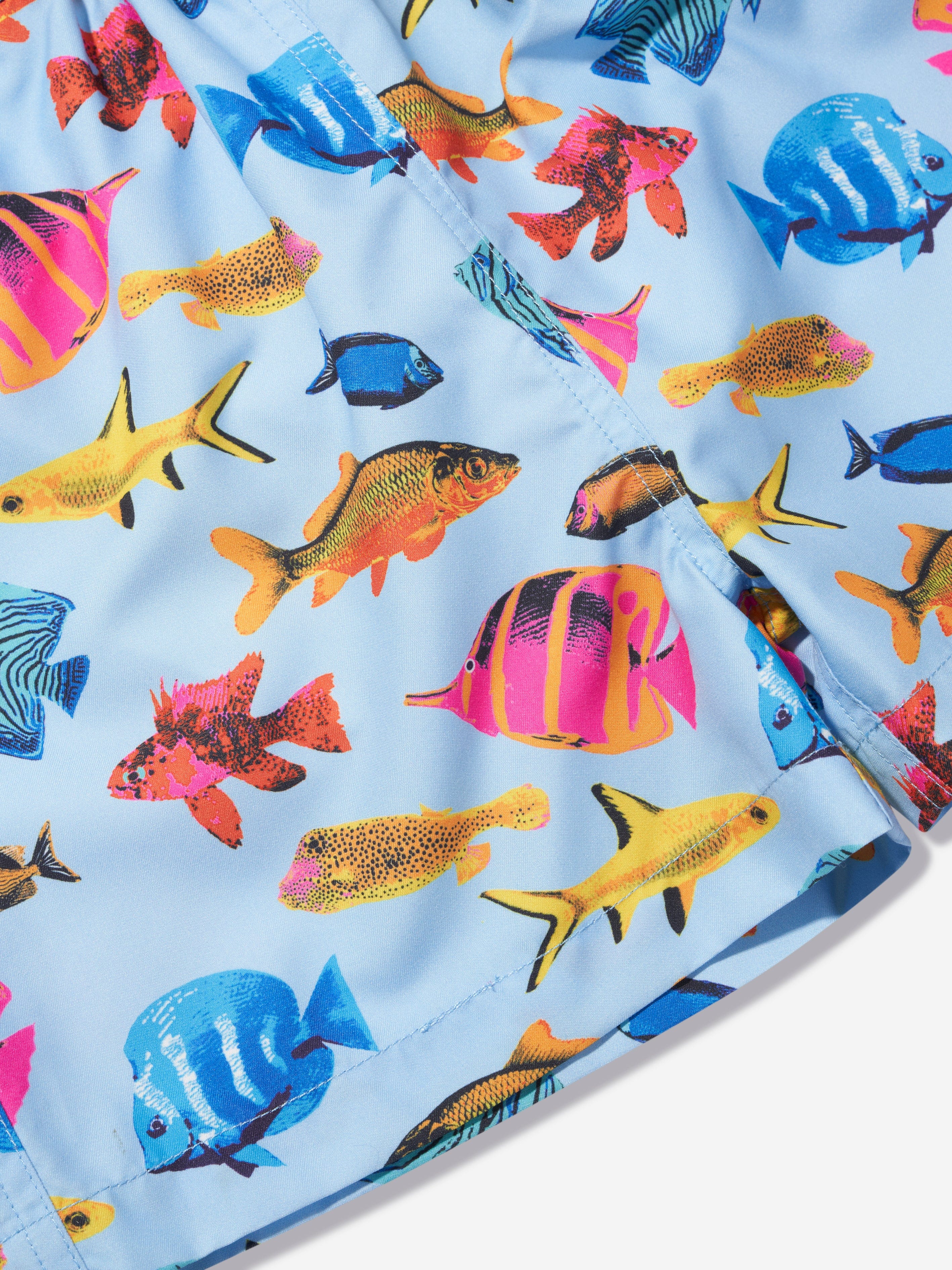 Rachel Riley Boys Tropical Fish Swim Shorts in Multicolour