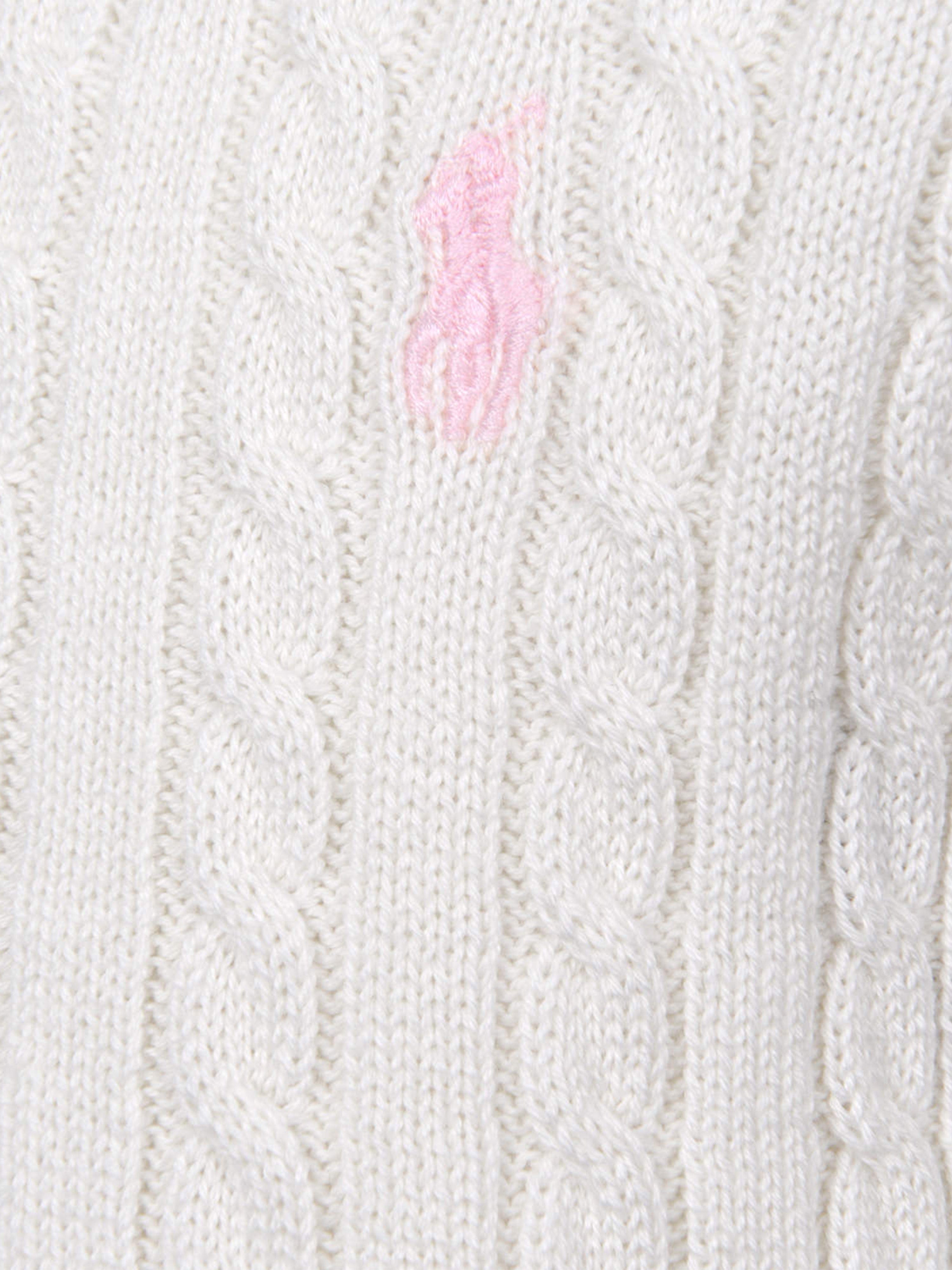 Ralph Lauren Baby Girls Cable Knit Cardigan