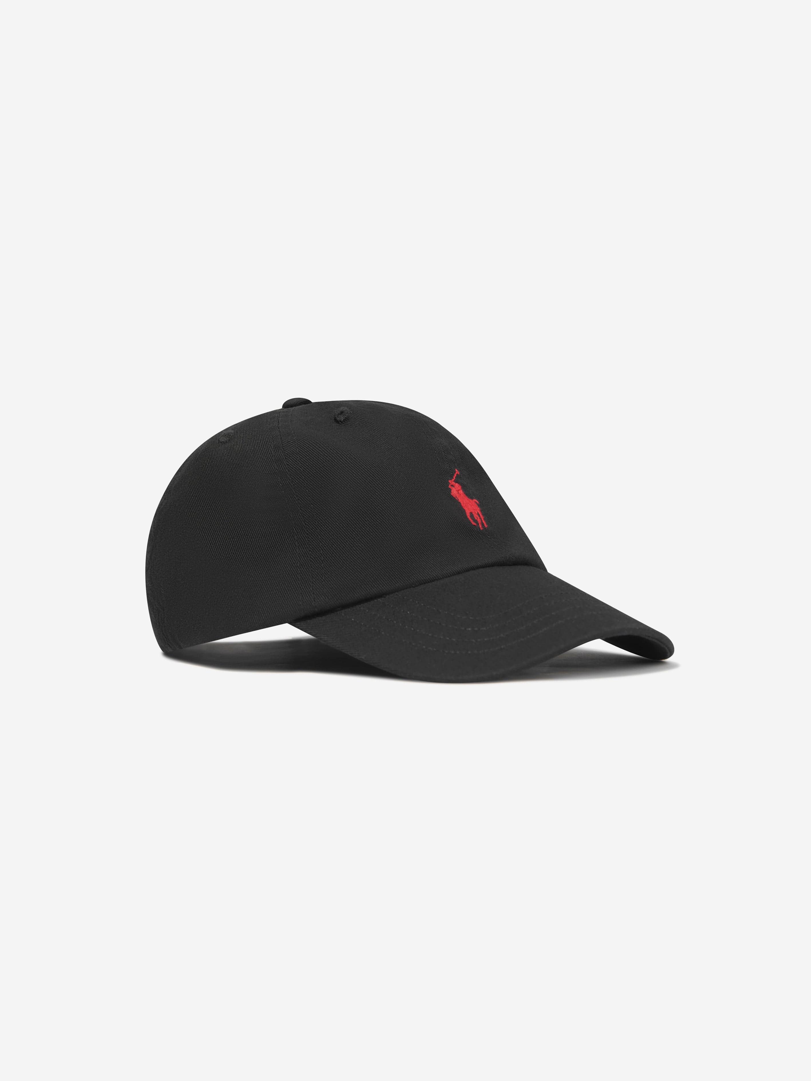 Ralph Lauren Kids Classic Logo Cap in Black