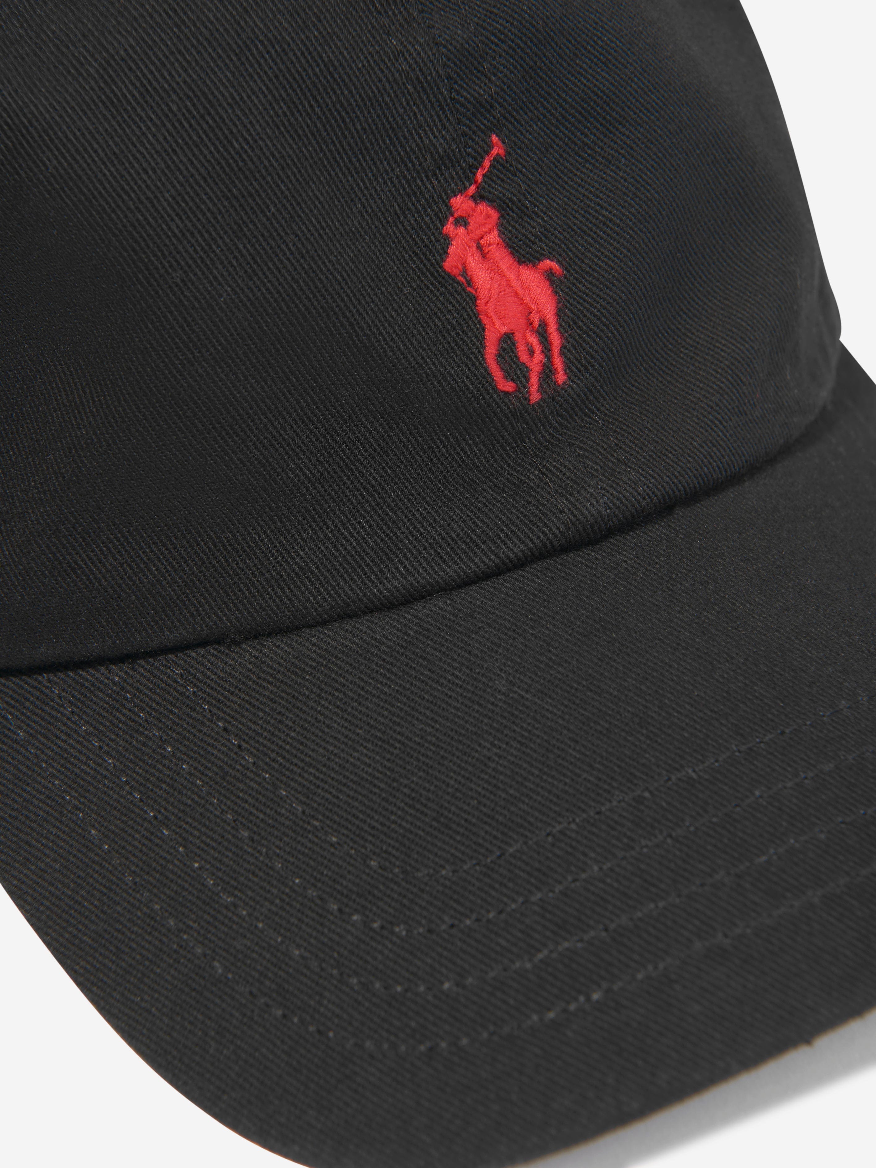 Ralph Lauren Kids Classic Logo Cap in Black