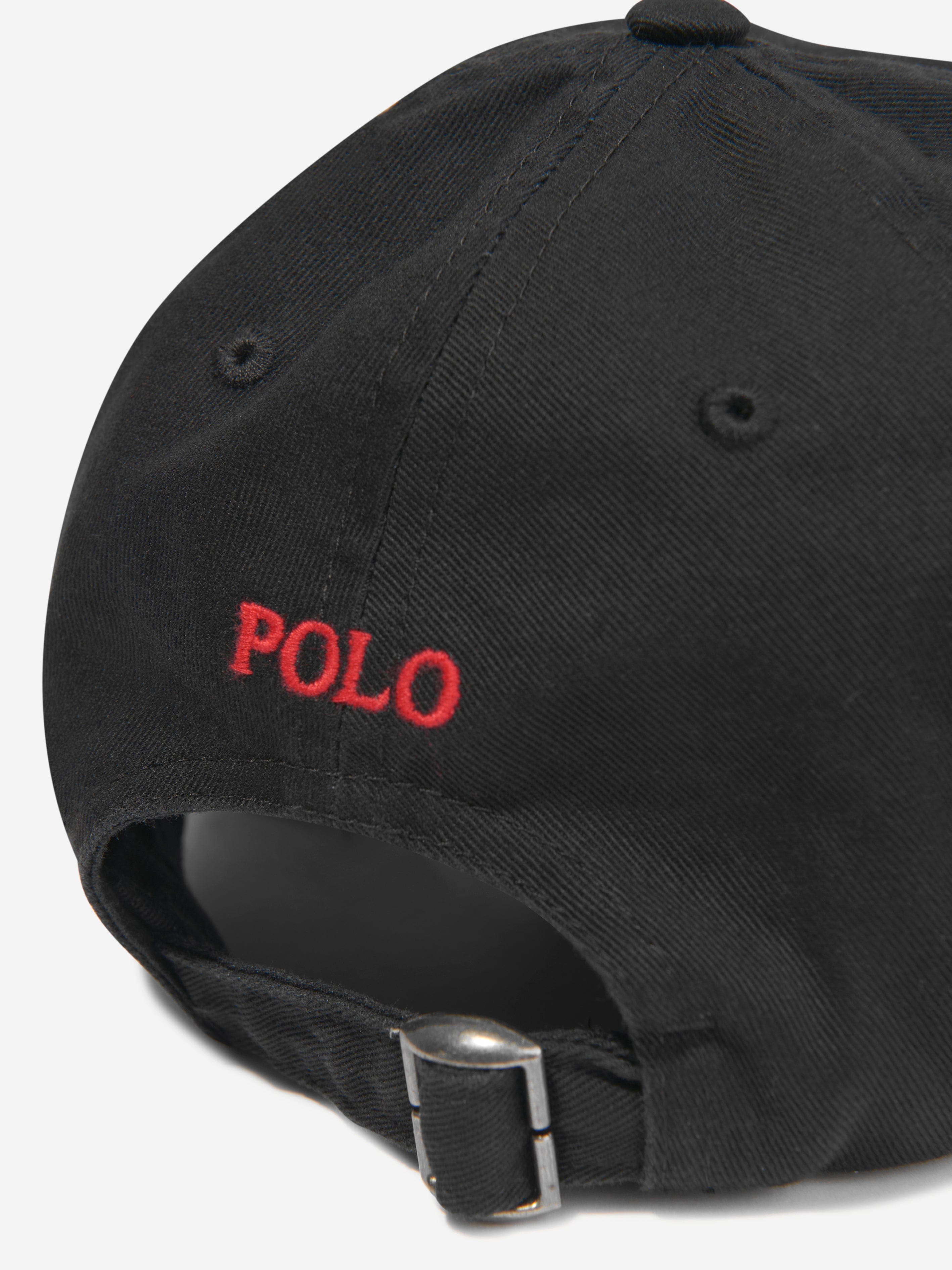 Ralph Lauren Kids Classic Logo Cap in Black