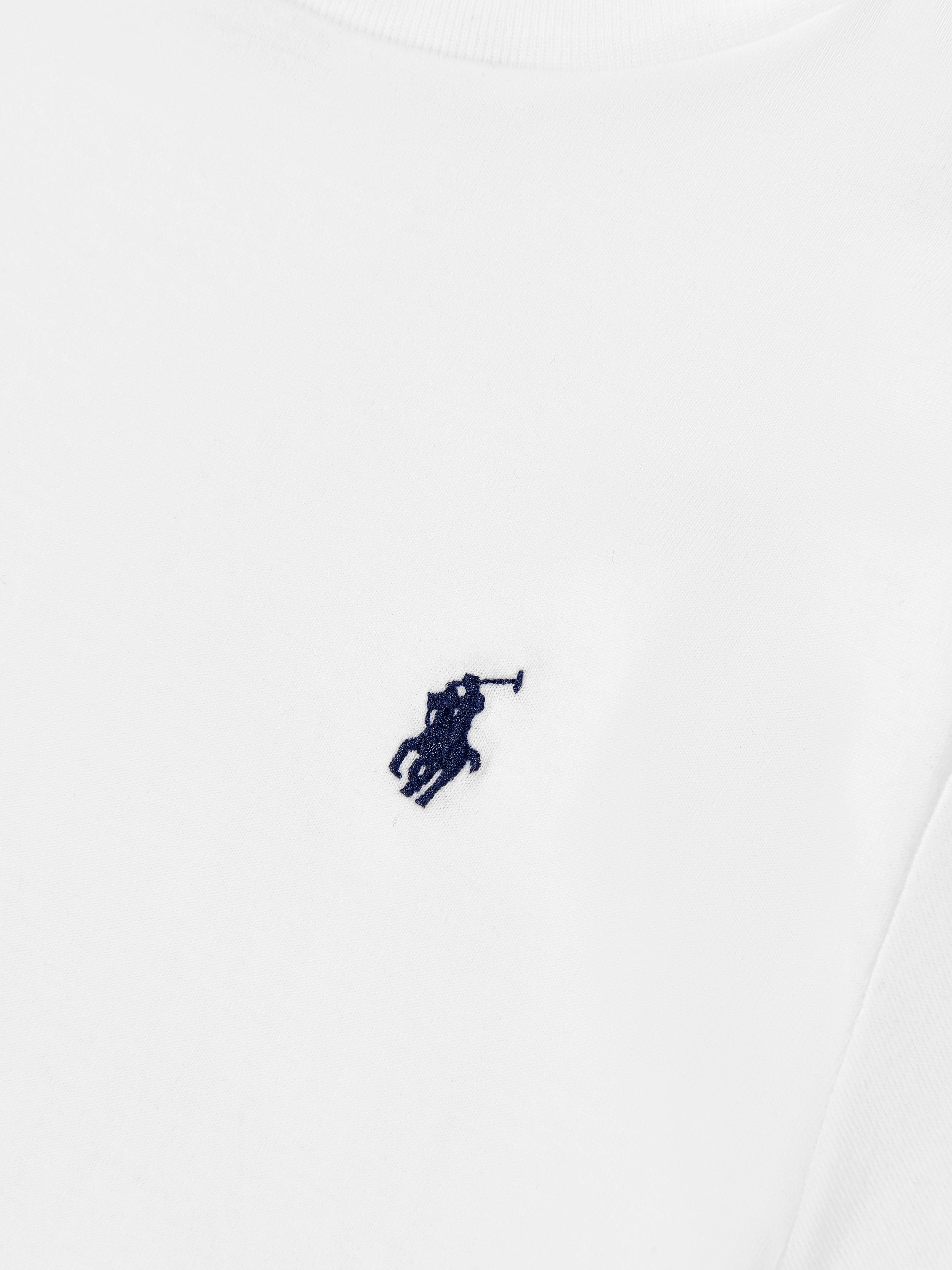 Ralph Lauren Boys Logo T-Shirt in White