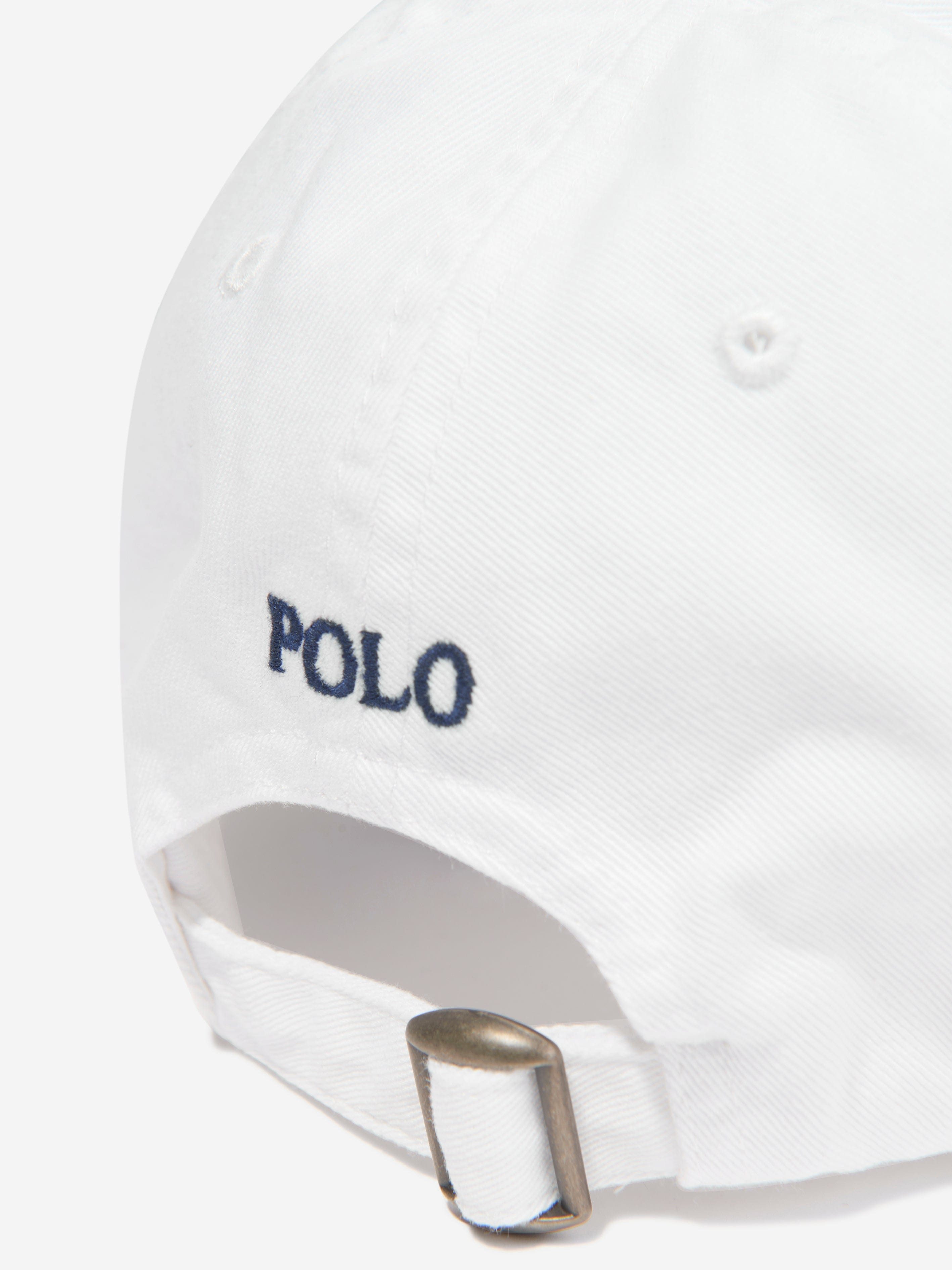 Ralph Lauren Boys Classic Cap in White