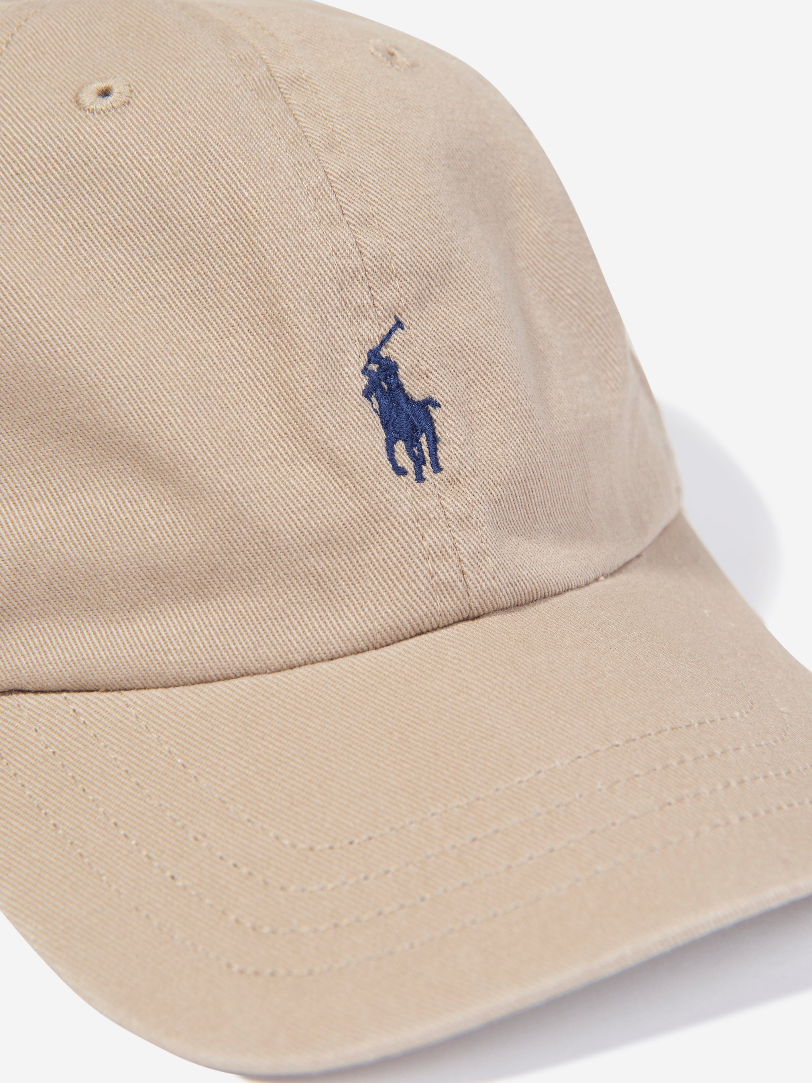 Ralph Lauren Boys Classic Cap in Beige