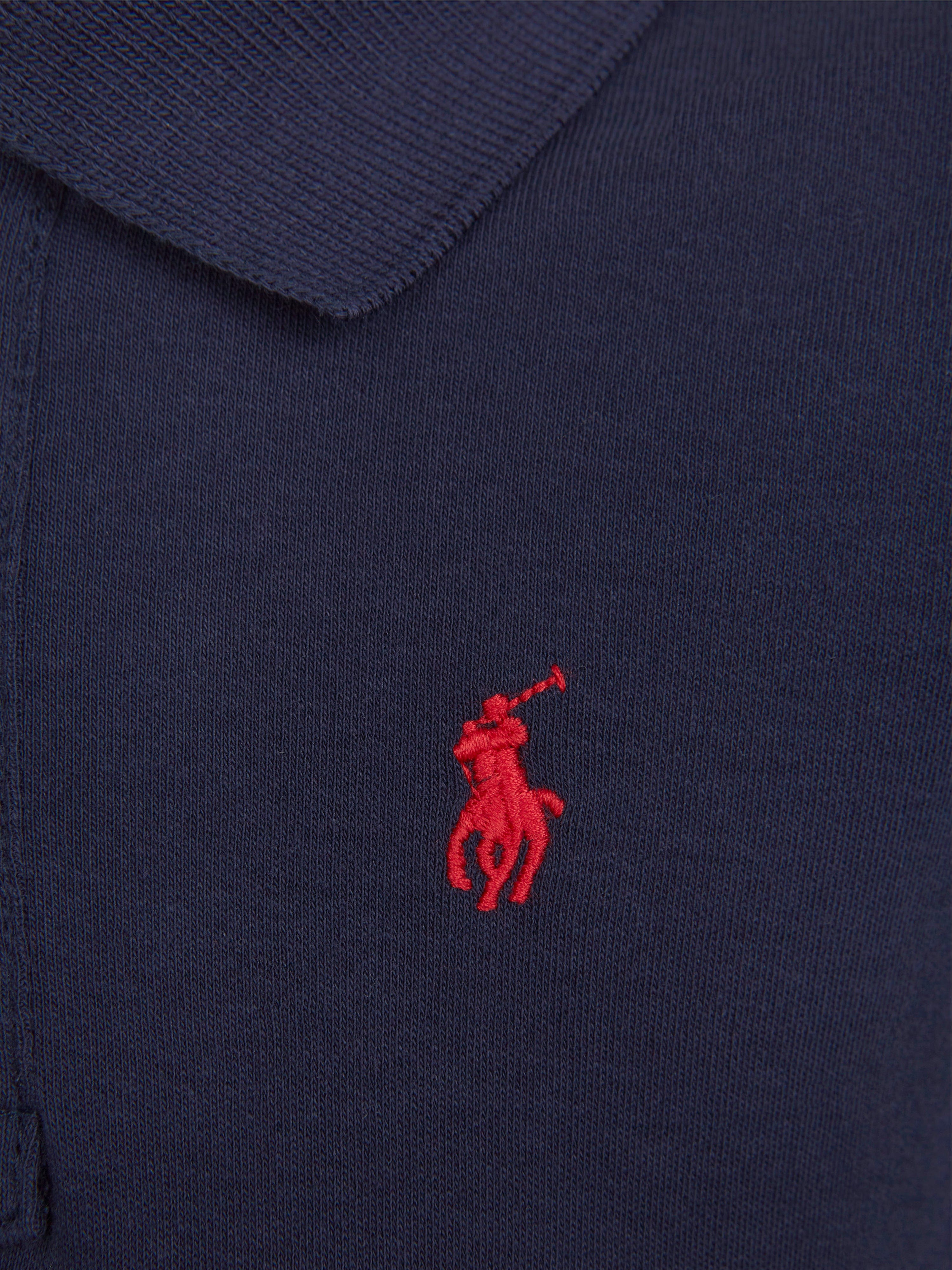 Ralph Lauren Baby Boys Logo Polo Shirt in Navy