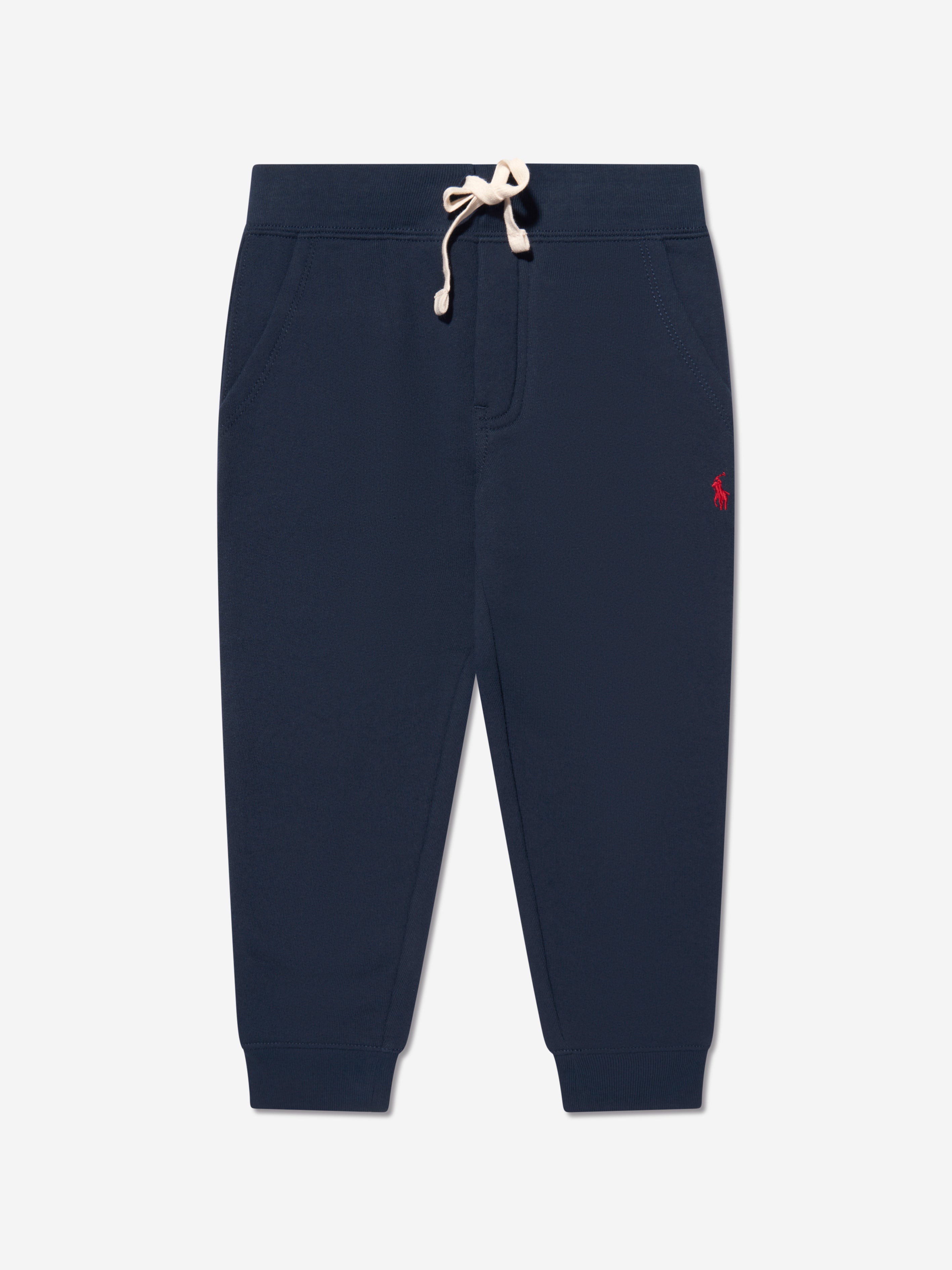 Ralph Lauren Boys Logo Joggers in Navy