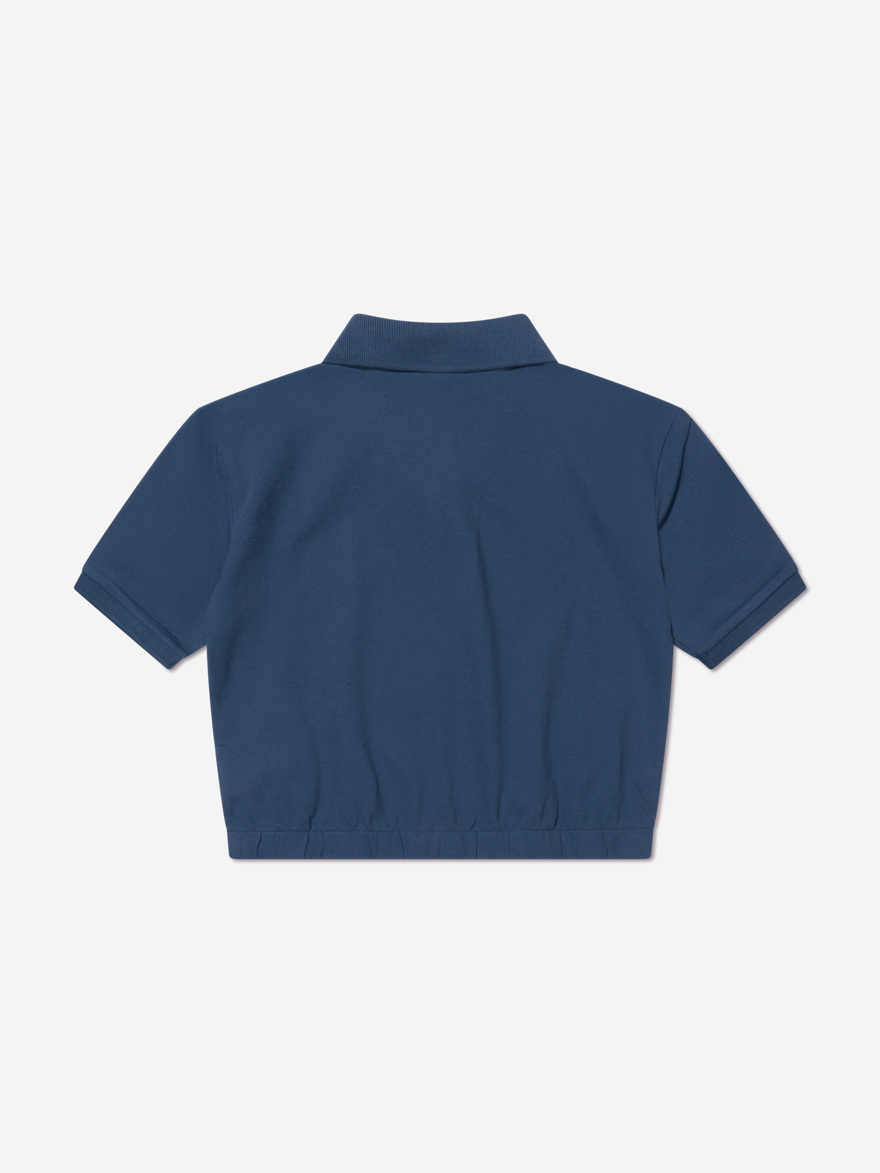 Ralph Lauren Girls Logo Polo Shirt in Navy