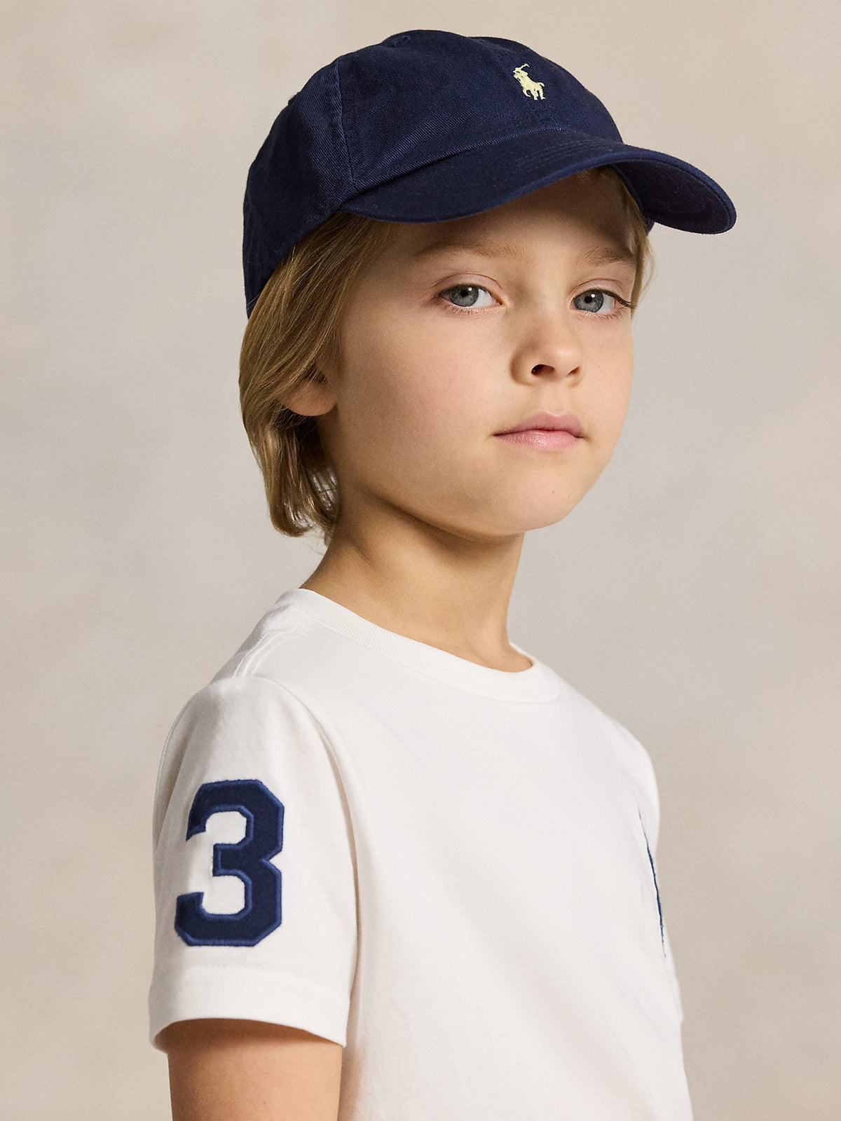 Ralph Lauren Boys Logo T-Shirt in White