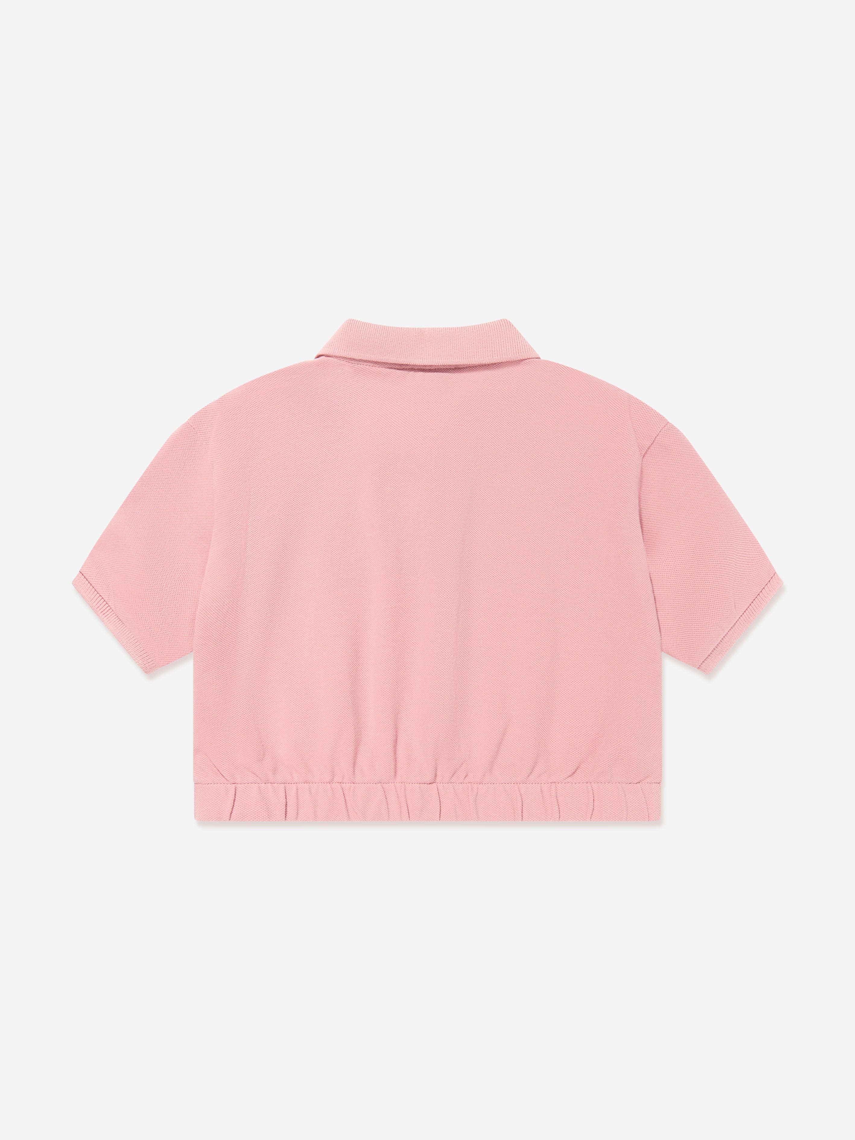 Ralph Lauren Girls Polo Shirt in Pink