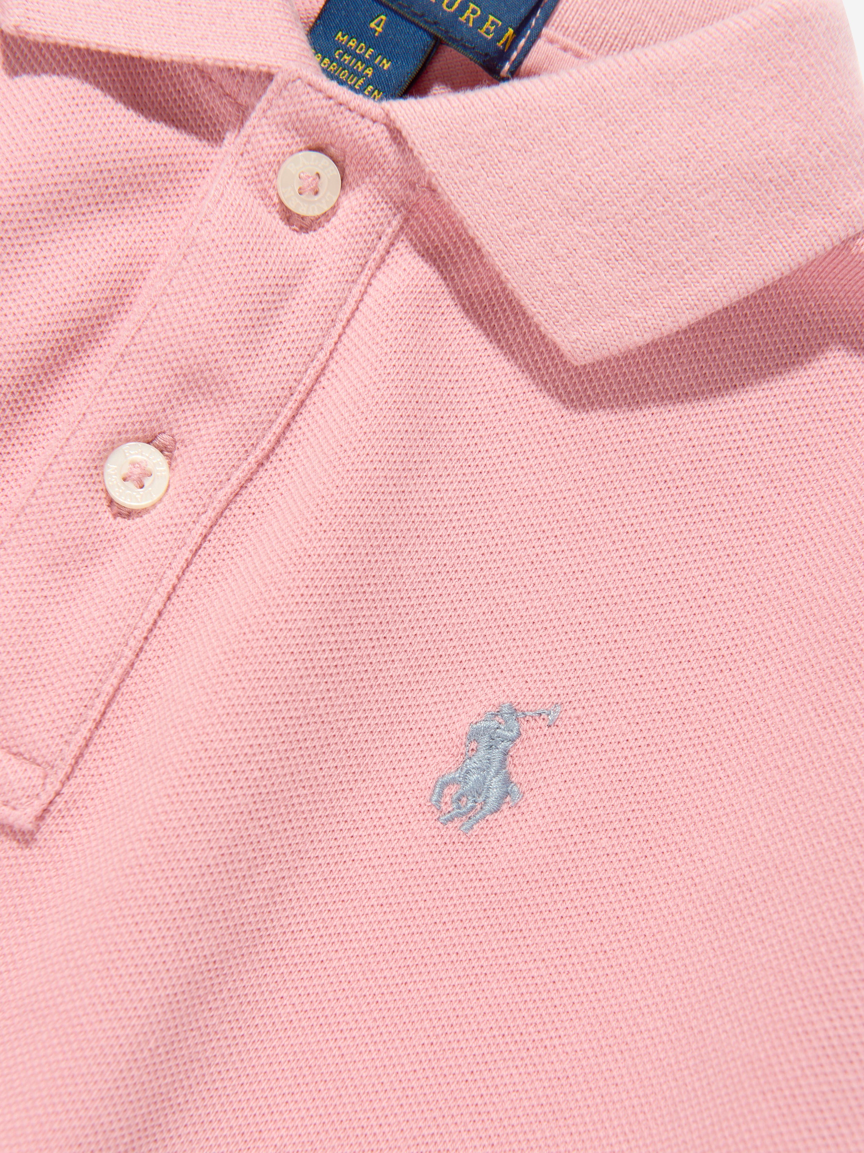 Ralph Lauren Girls Polo Shirt in Pink