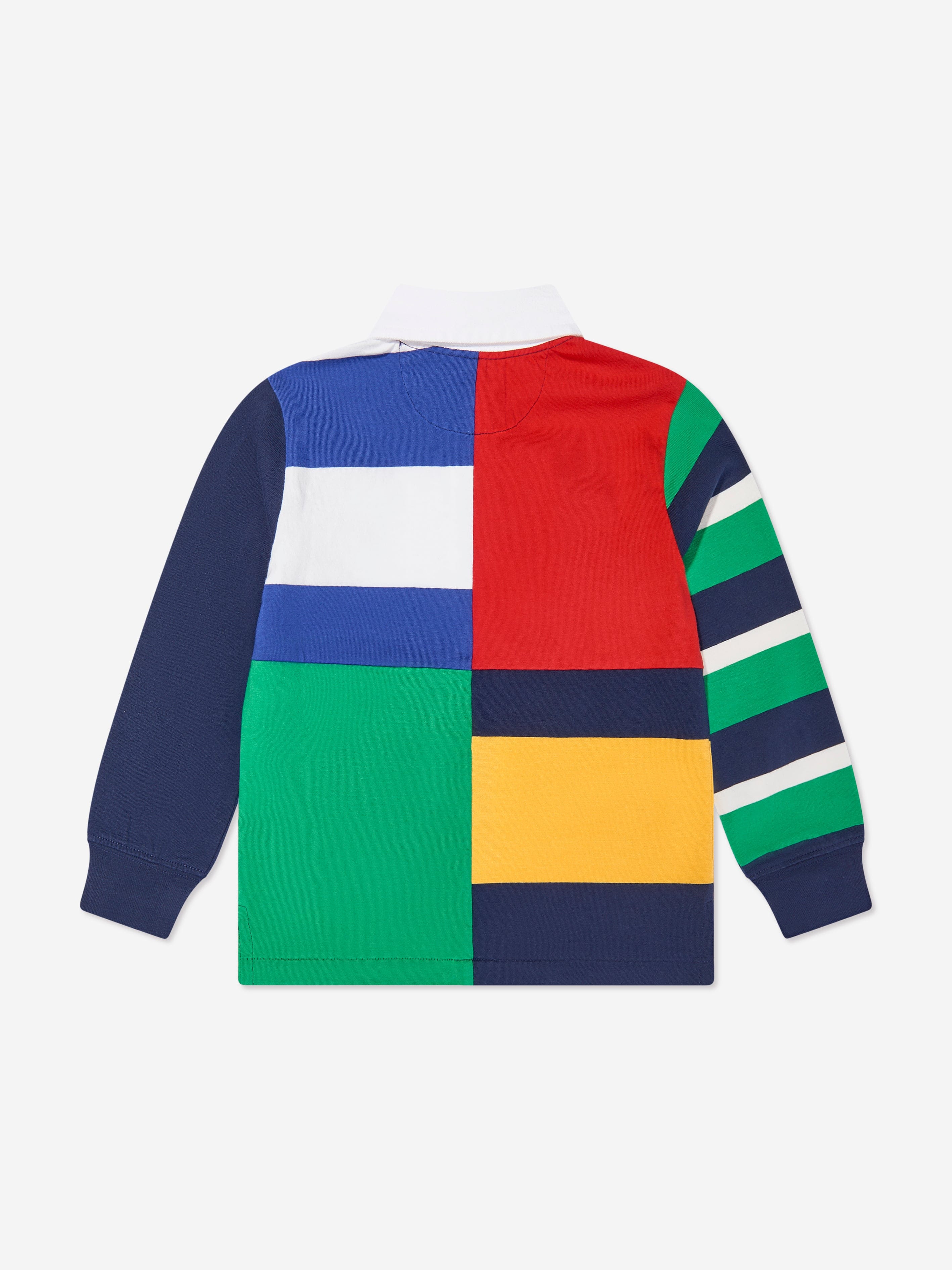 Boys Jersey Rugby Shirt in Multicolour