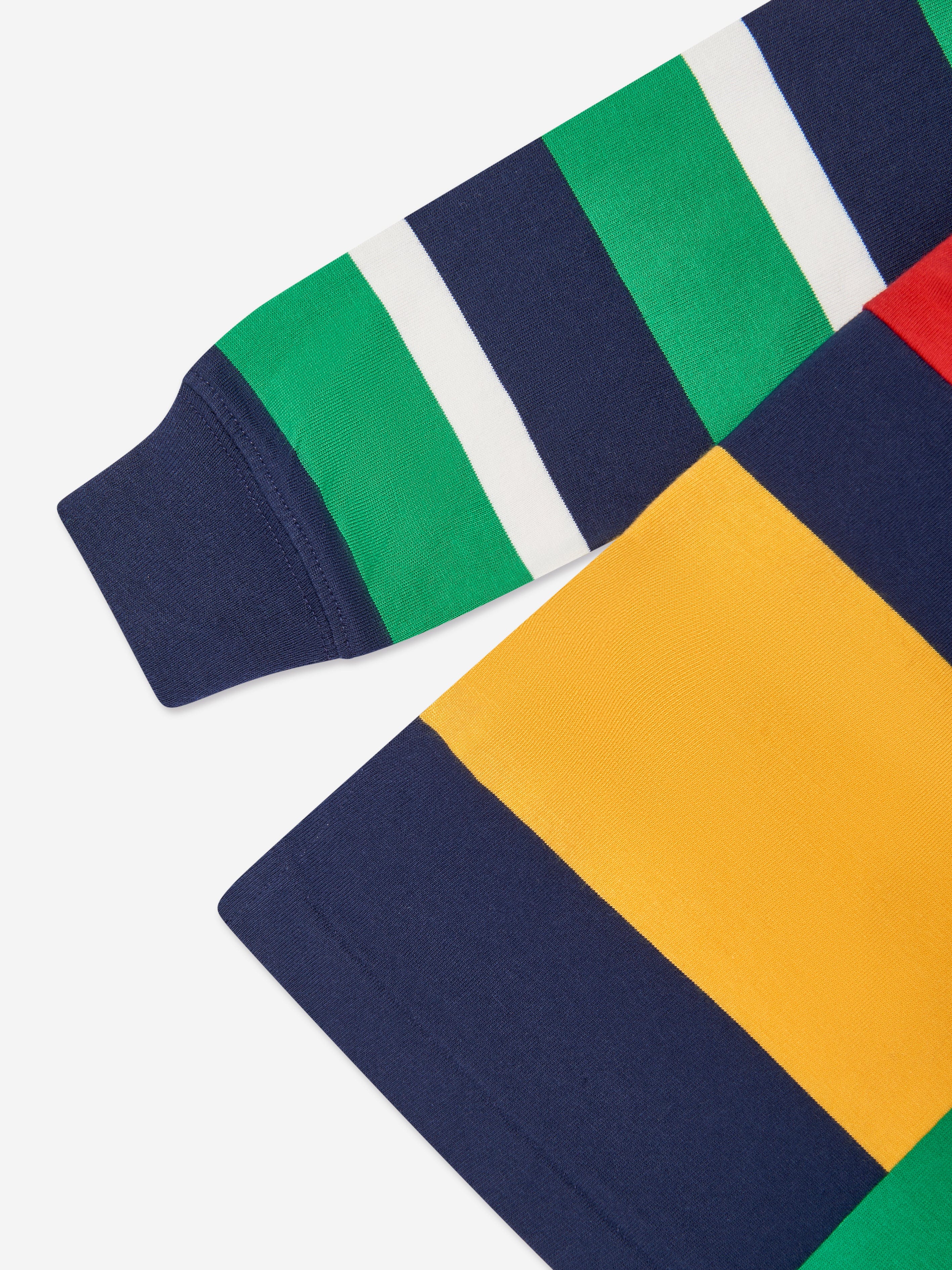 Boys Jersey Rugby Shirt in Multicolour