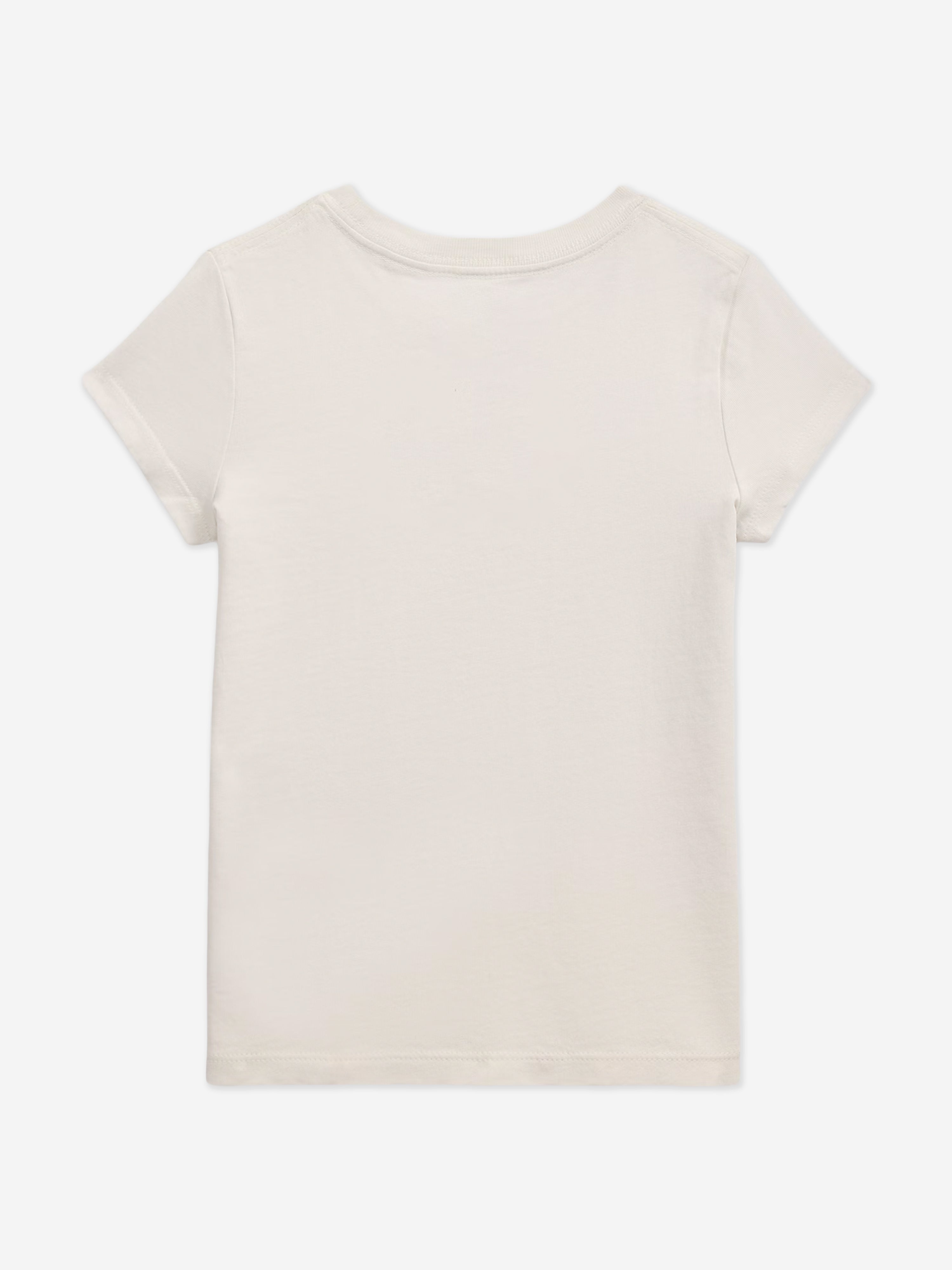 Ralph Lauren Girls Jersey Flag T-Shirt in White