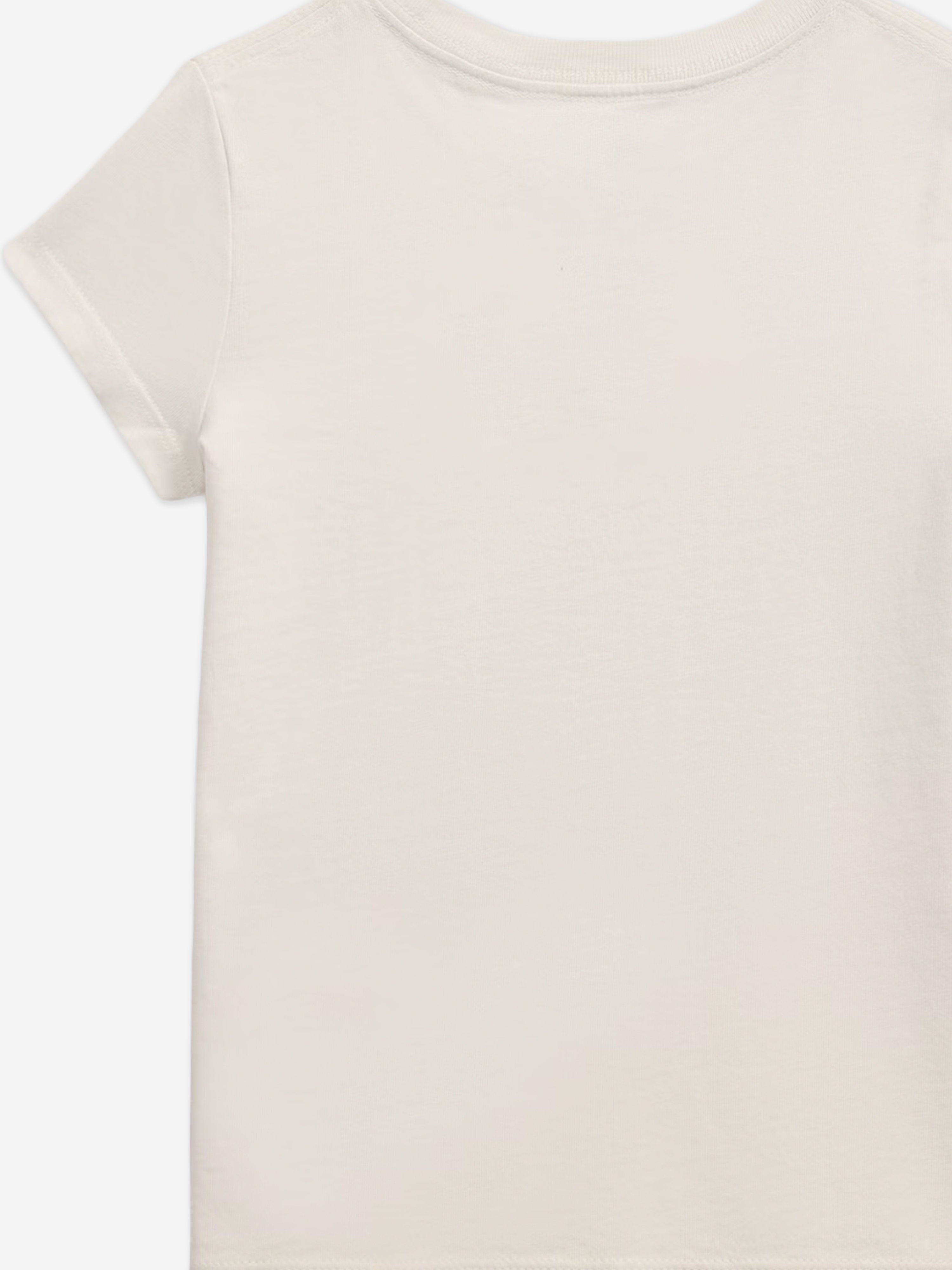 Ralph Lauren Girls Jersey Flag T-Shirt in White