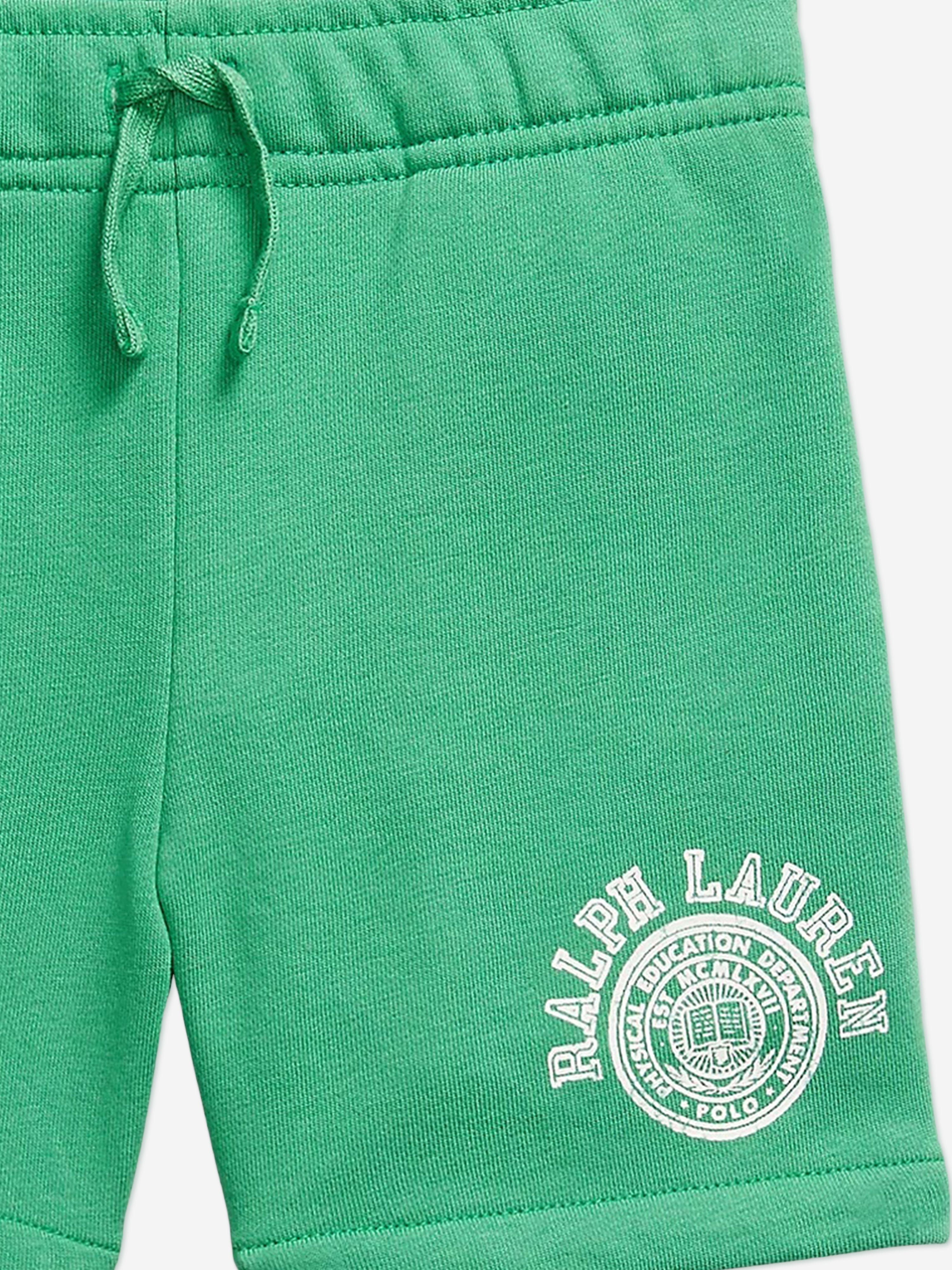 Ralph Lauren Boys Logo Shorts in Green