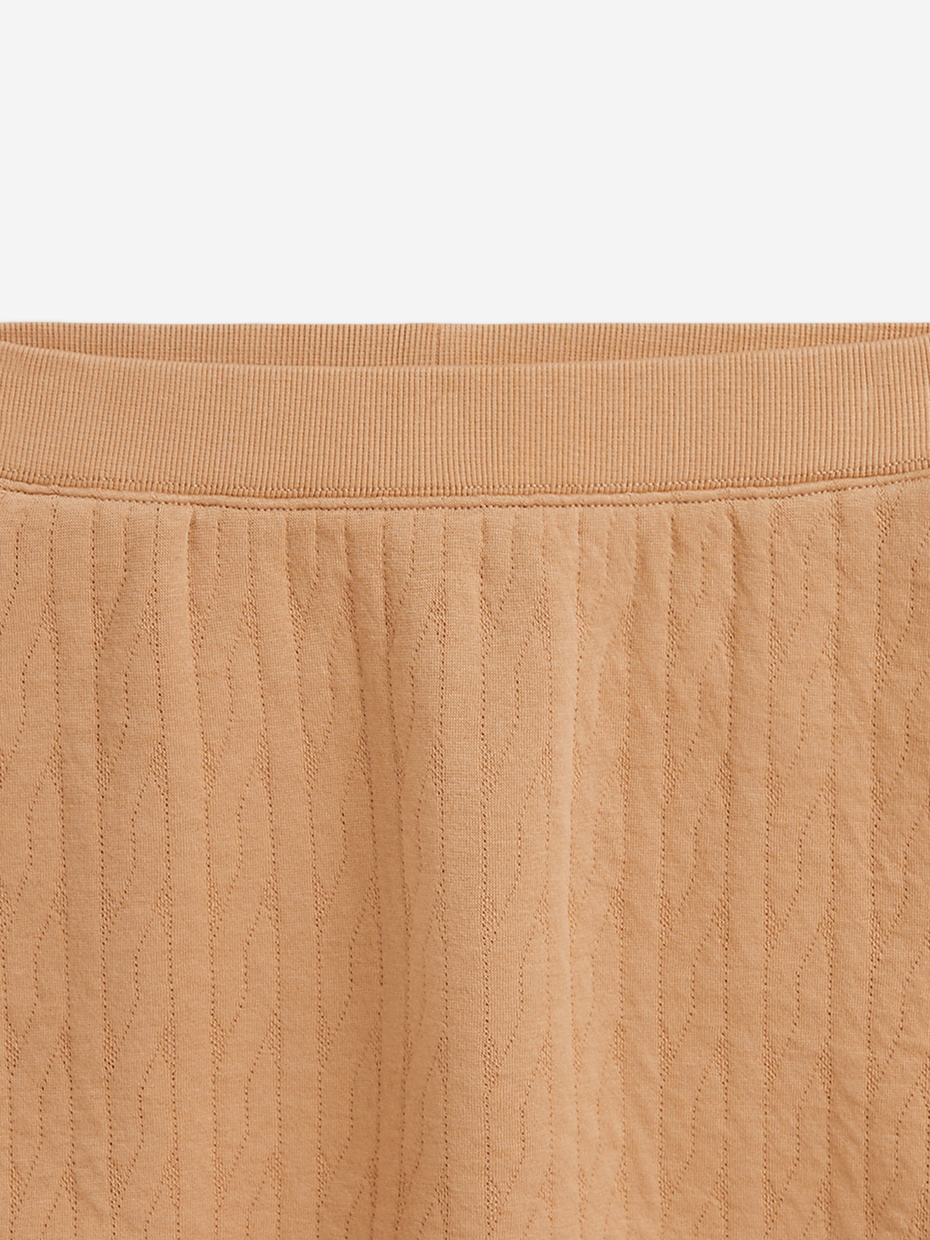 Ralph Lauren Girls Cable Jacquard Knit Skirt in Beige