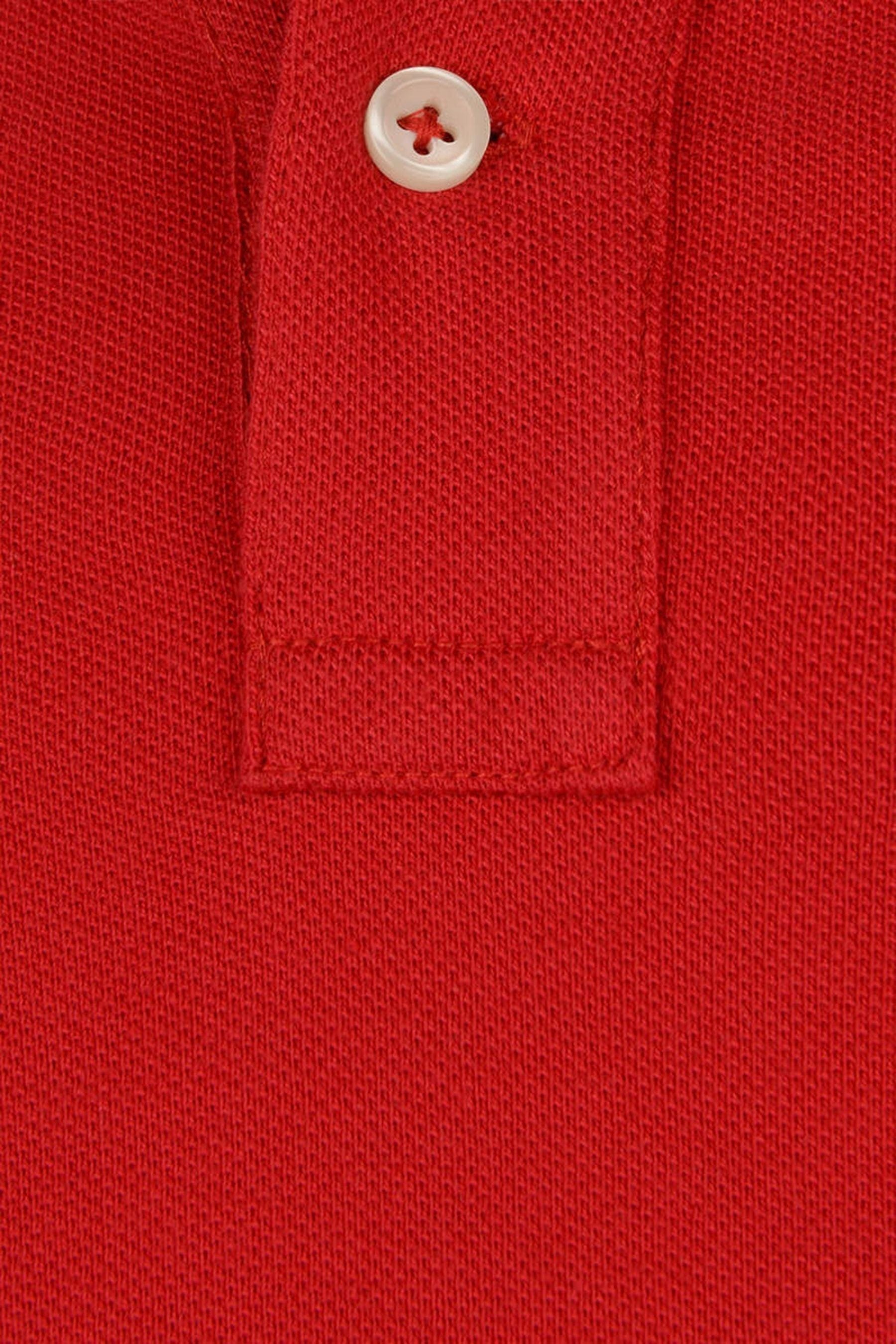 Ralph Lauren Boys Cotton Polo Shirt in Red