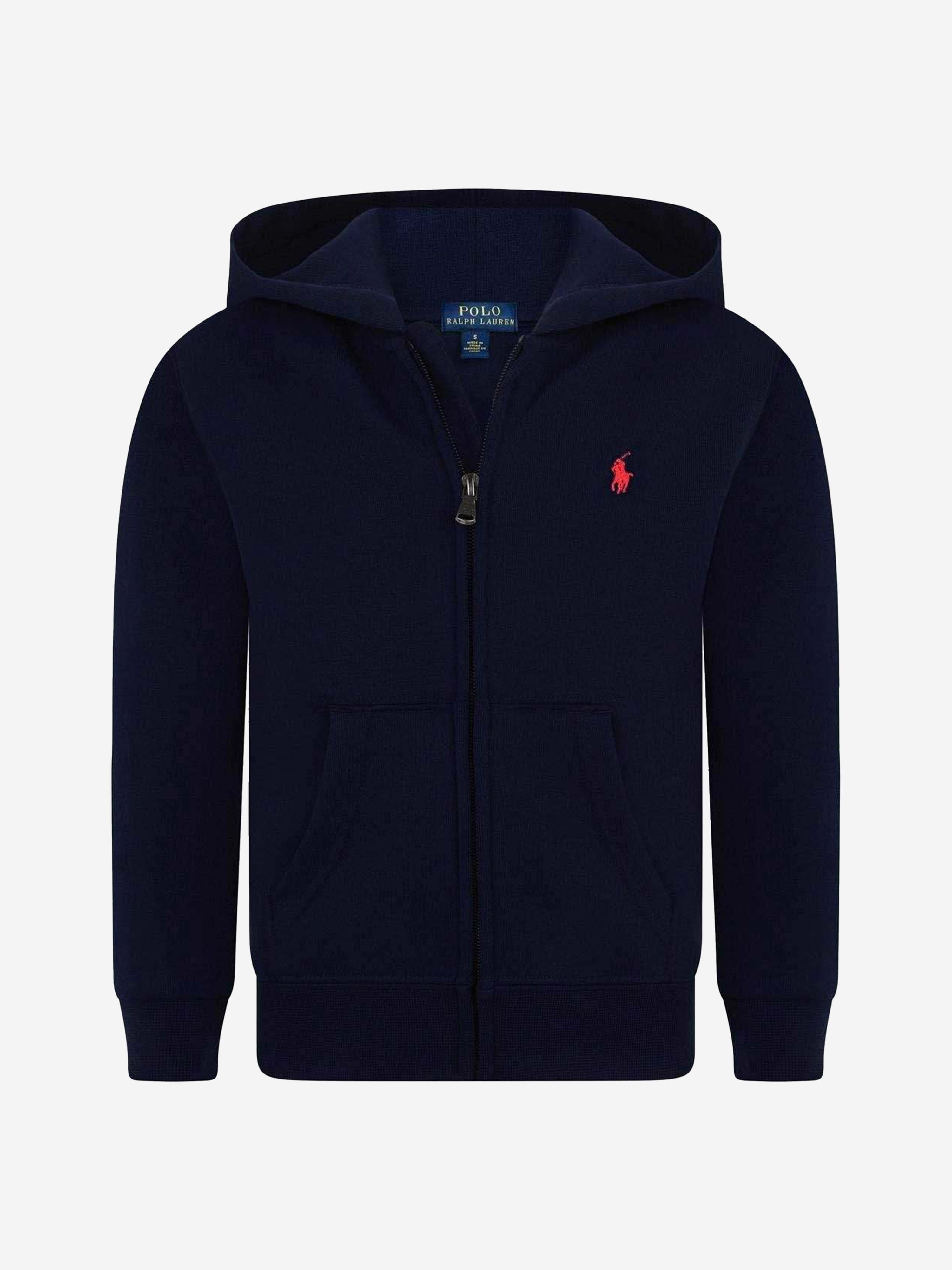 Ralph Lauren Boys Logo Zip Up Top