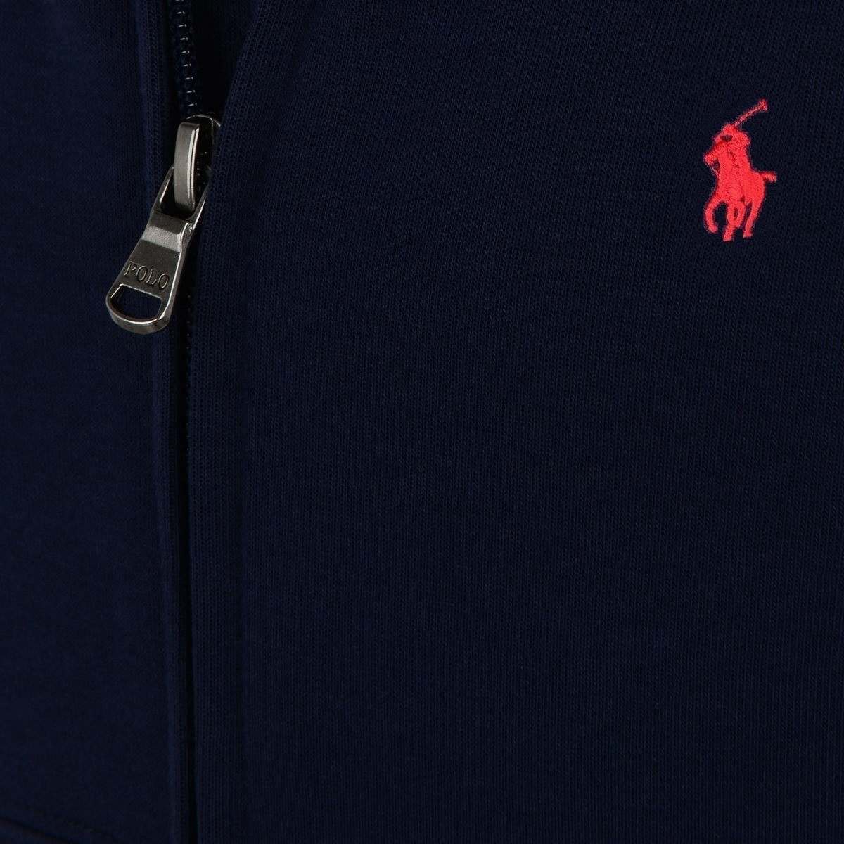 Ralph Lauren Boys Logo Zip Up Top