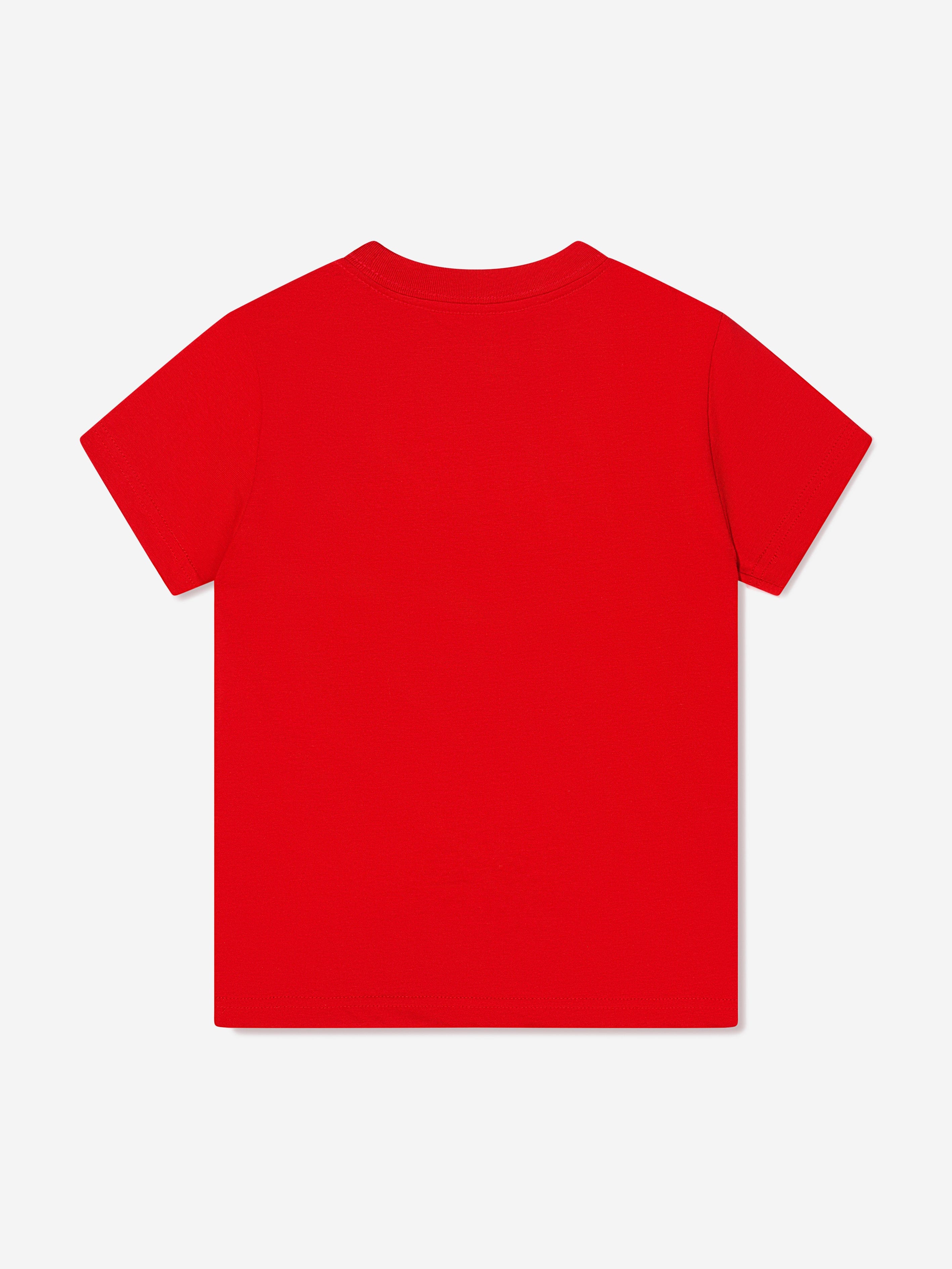 Ralph Lauren Boys Logo T-Shirt in Red